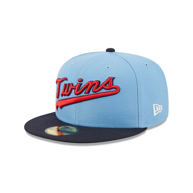 Minnesota Twins Powder Blues 59FIFTY Fitted Hat sold by New Era product image thumbnail 3