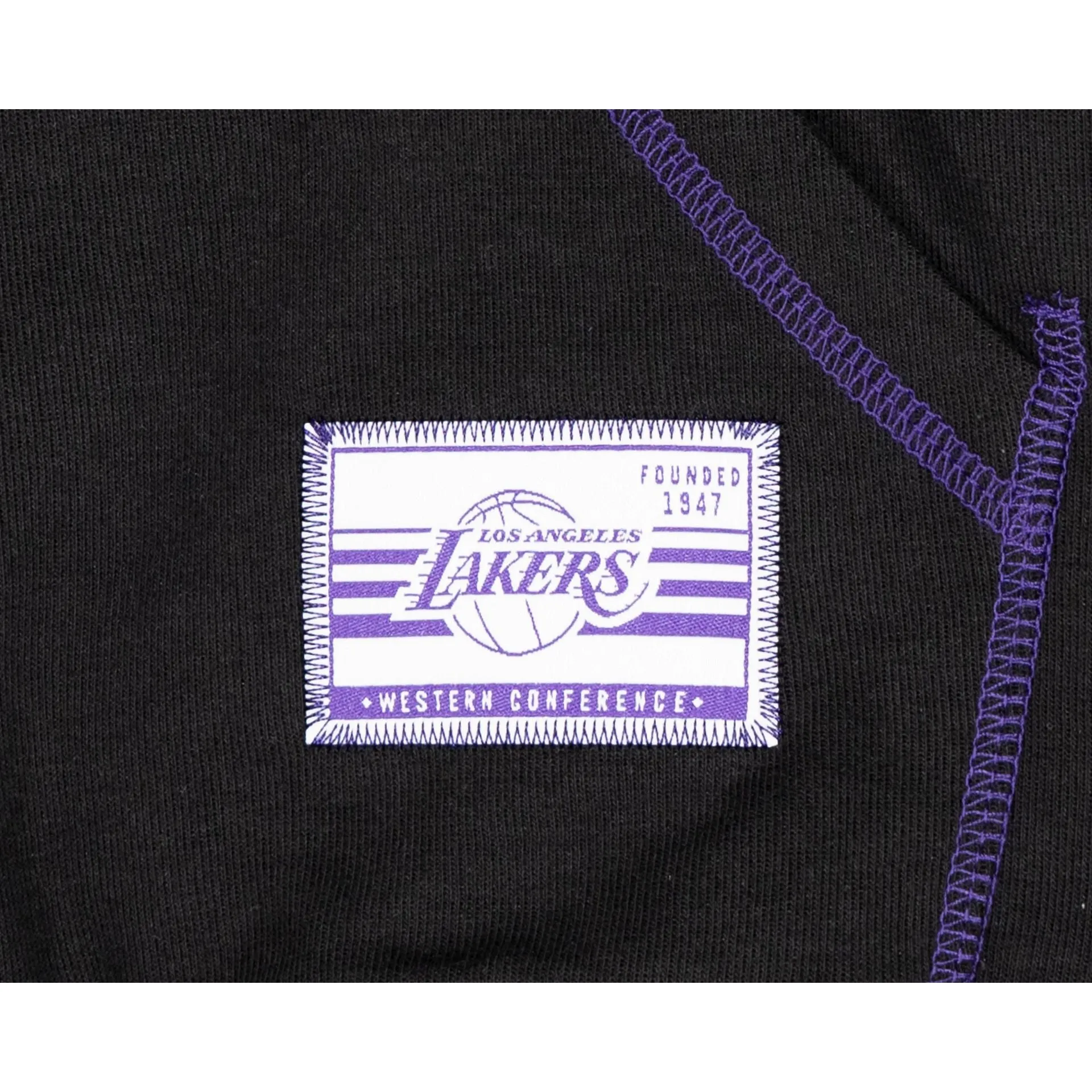Los Angeles Lakers 2023 City Edition Black Hoodie sold by New Era product image thumbnail 5