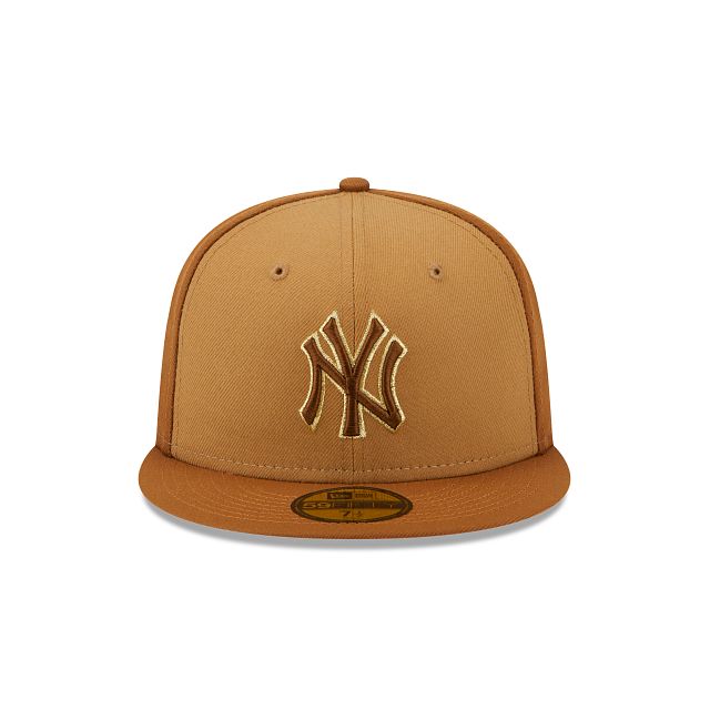 New York Yankees Tri-Tone Brown 59FIFTY Fitted Hat sold by New Era product image thumbnail 2