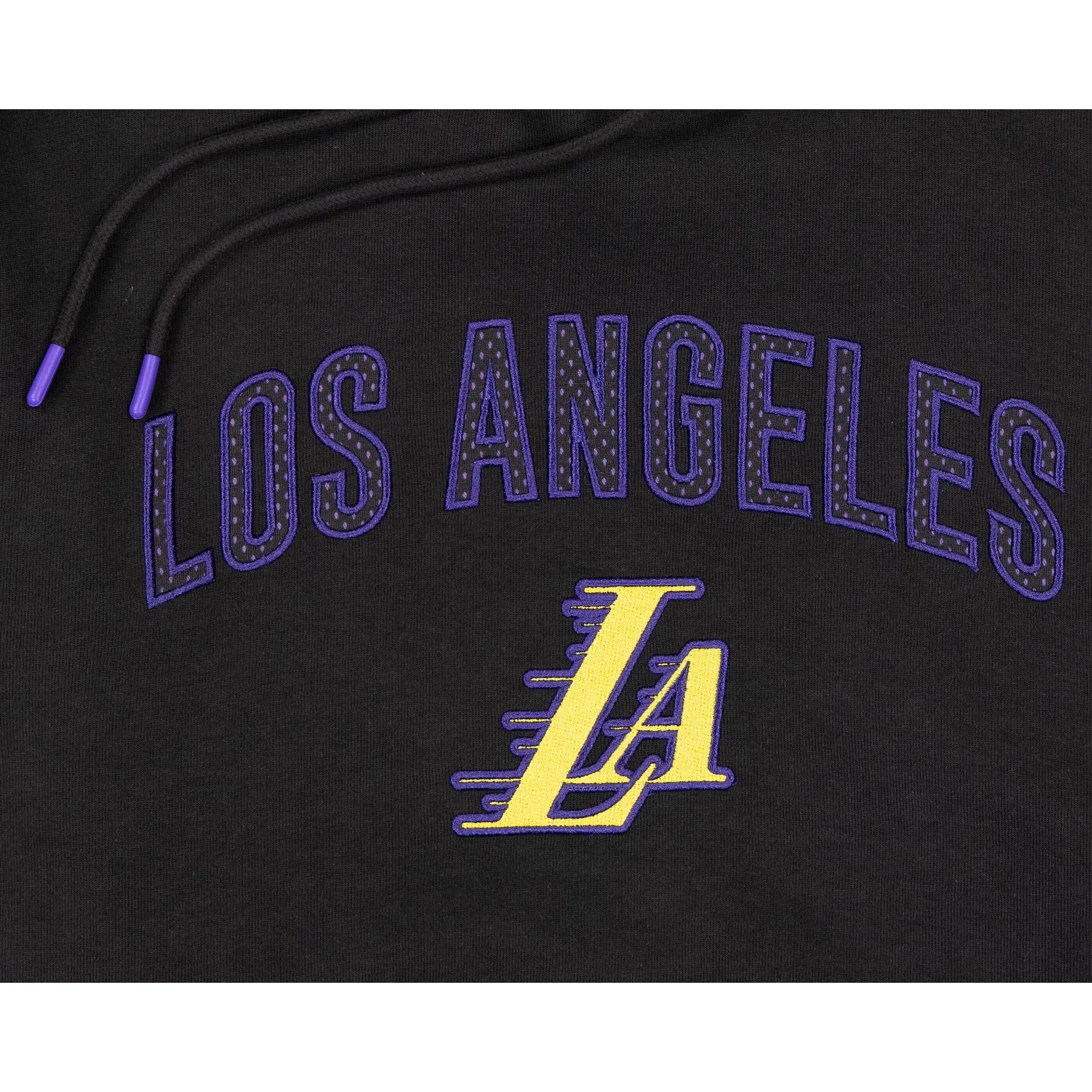 Los Angeles Lakers 2023 City Edition Black Hoodie sold by New Era product image thumbnail 4