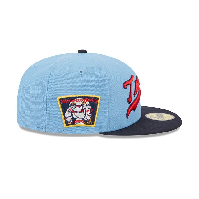 Minnesota Twins Powder Blues 59FIFTY Fitted Hat sold by New Era product image thumbnail 4