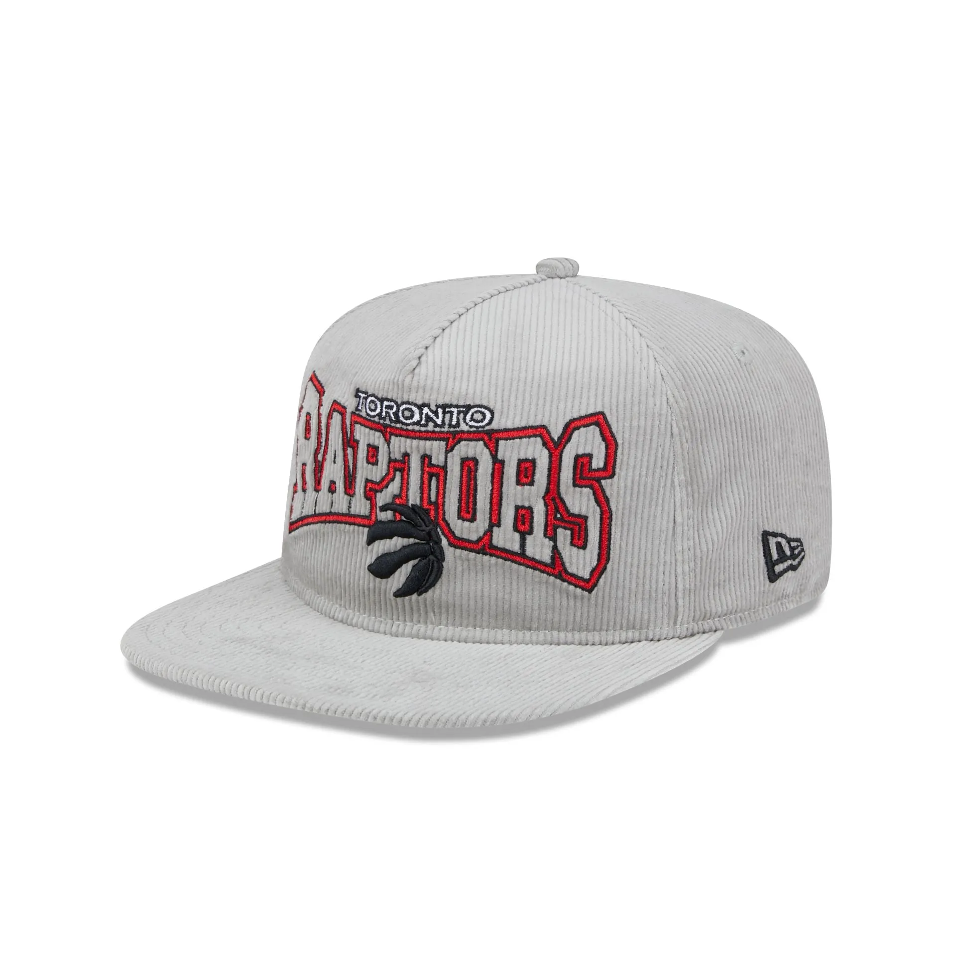 Toronto Raptors Gray Cord Golfer Hat sold by New Era
