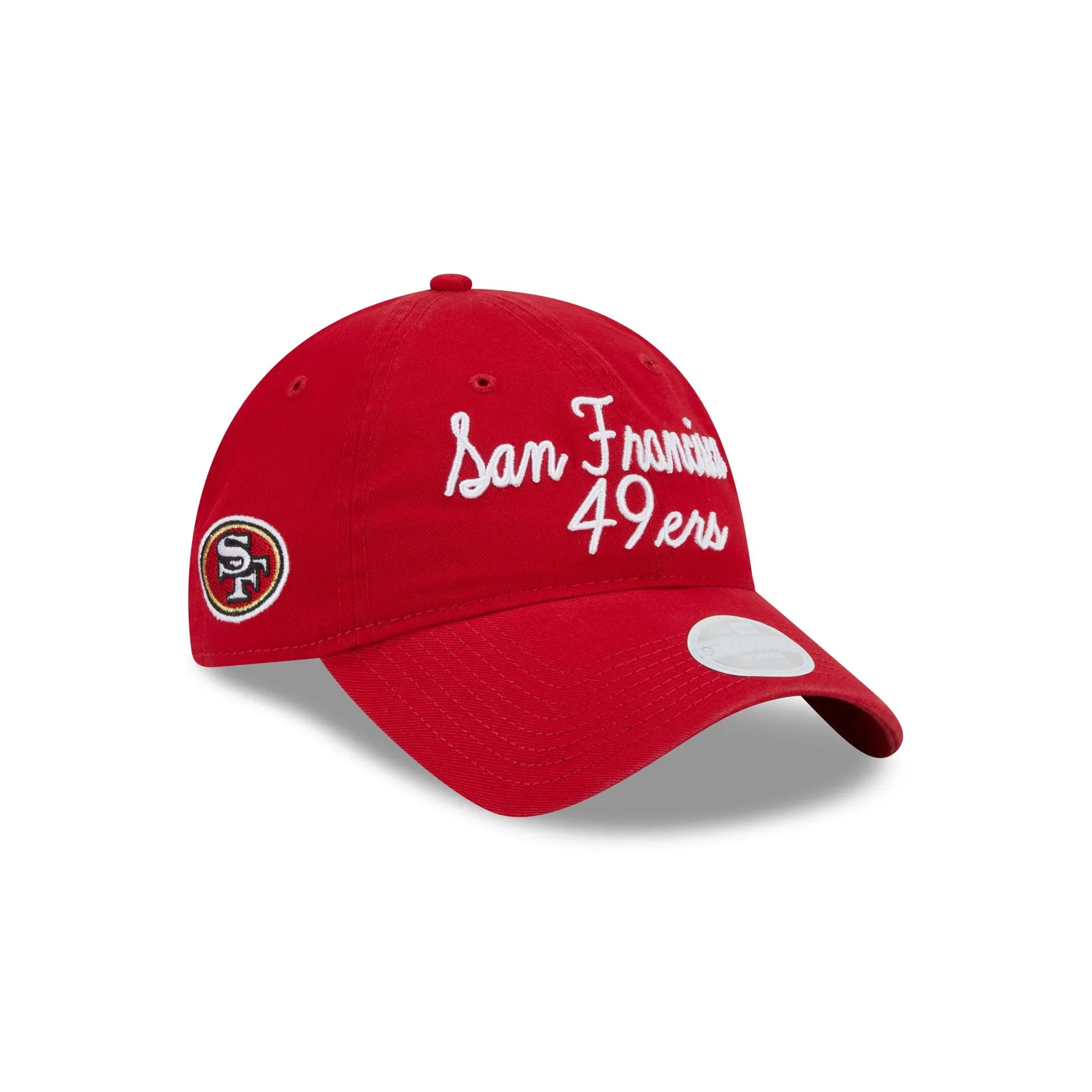 San Francisco 49ers Throwback Women's 9TWENTY Adjustable Hat sold by New Era