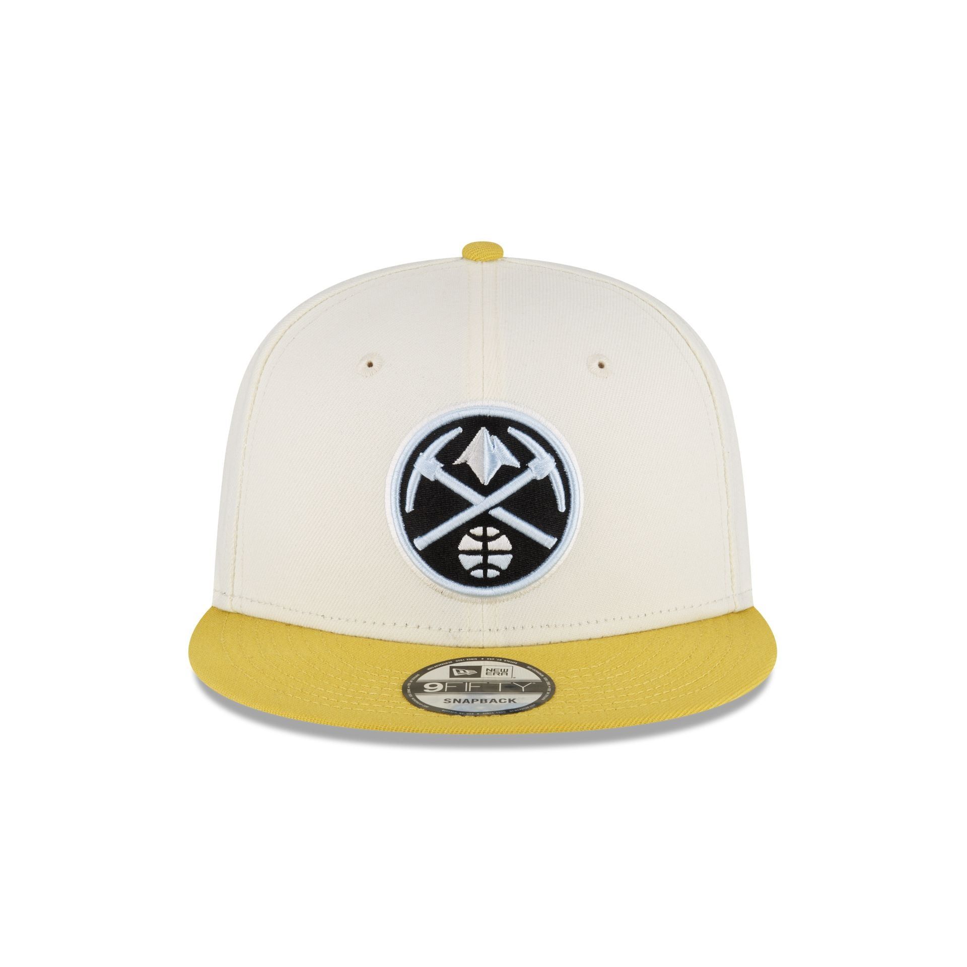 Denver Nuggets Chartreuse Chrome 9FIFTY Snapback Hat sold by New Era product image thumbnail 2