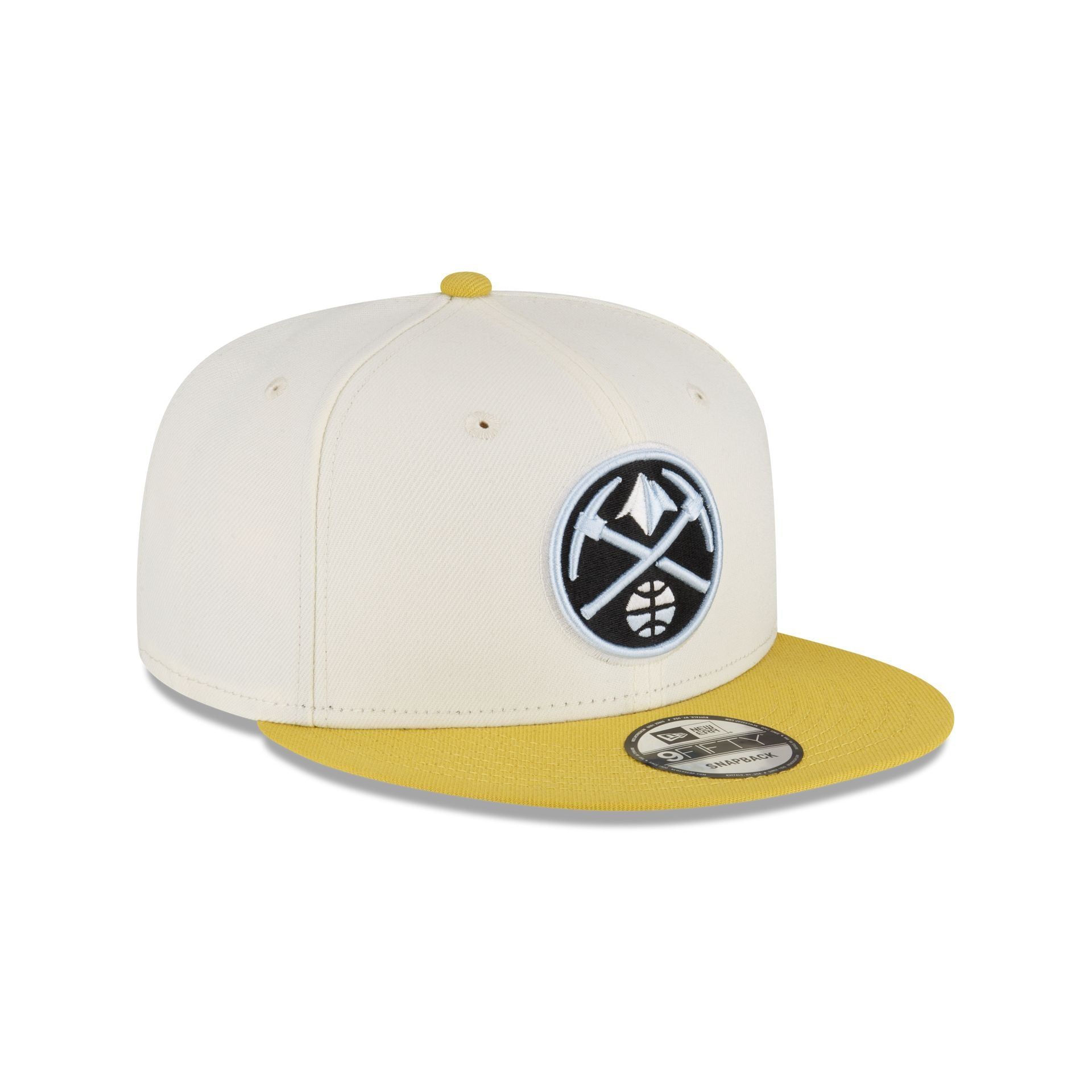 Denver Nuggets Chartreuse Chrome 9FIFTY Snapback Hat sold by New Era product image thumbnail 3