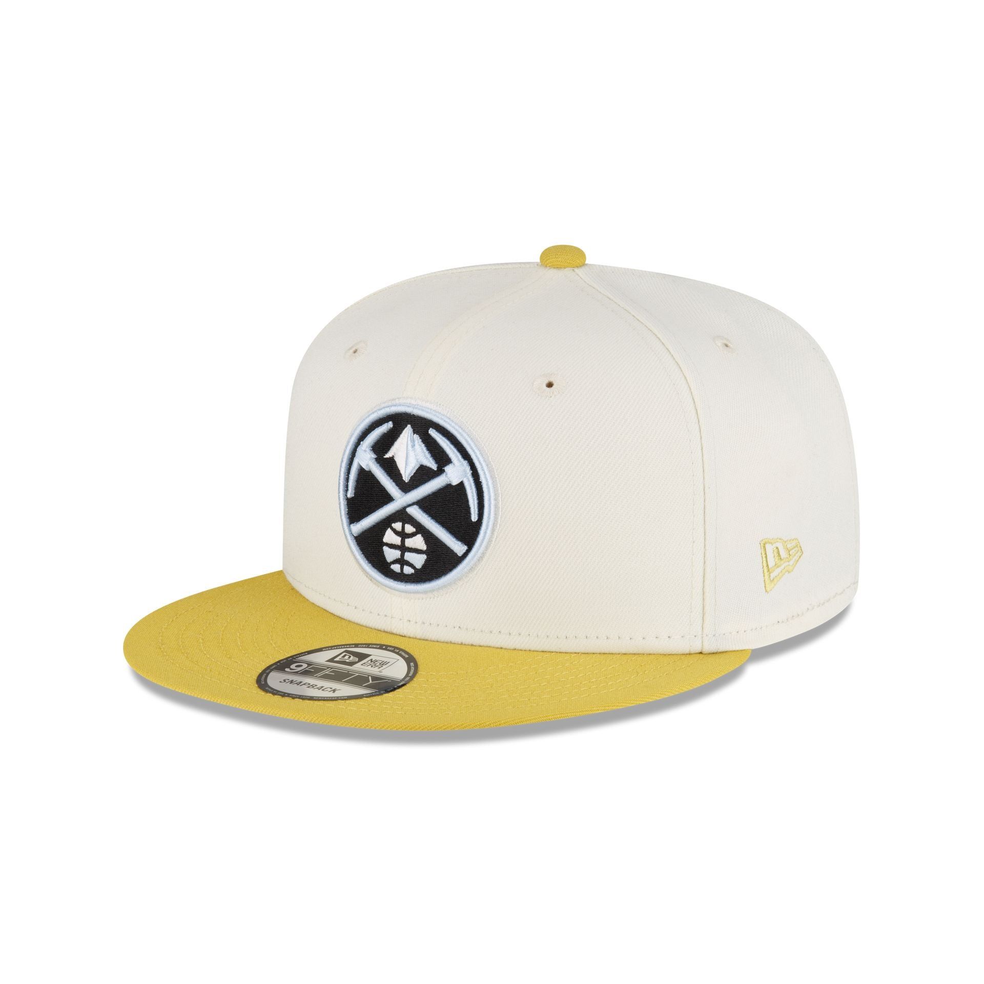 Denver Nuggets Chartreuse Chrome 9FIFTY Snapback Hat sold by New Era