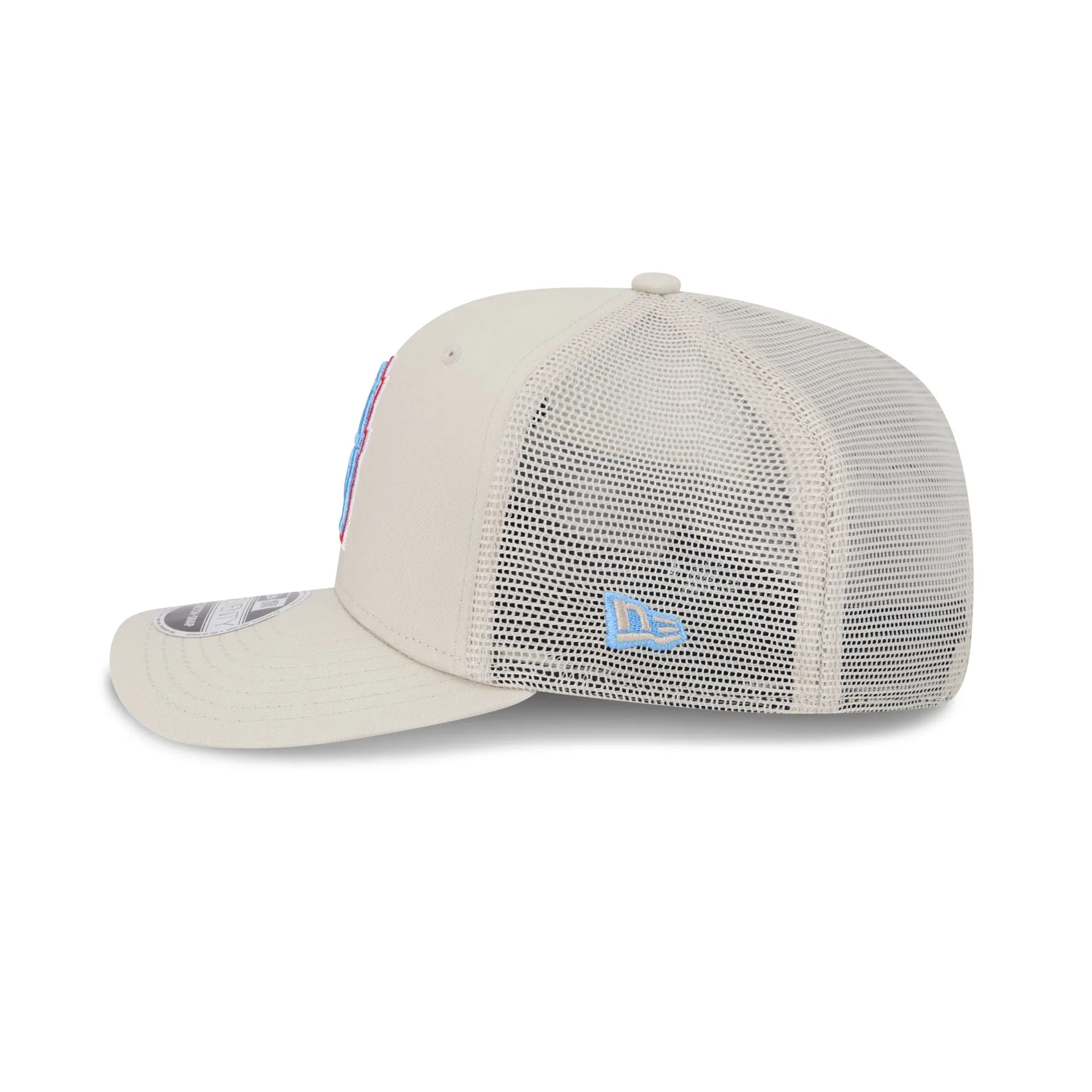 Oilers Canvas 9SEVENTY Trucker Hat sold by New Era product image thumbnail 4