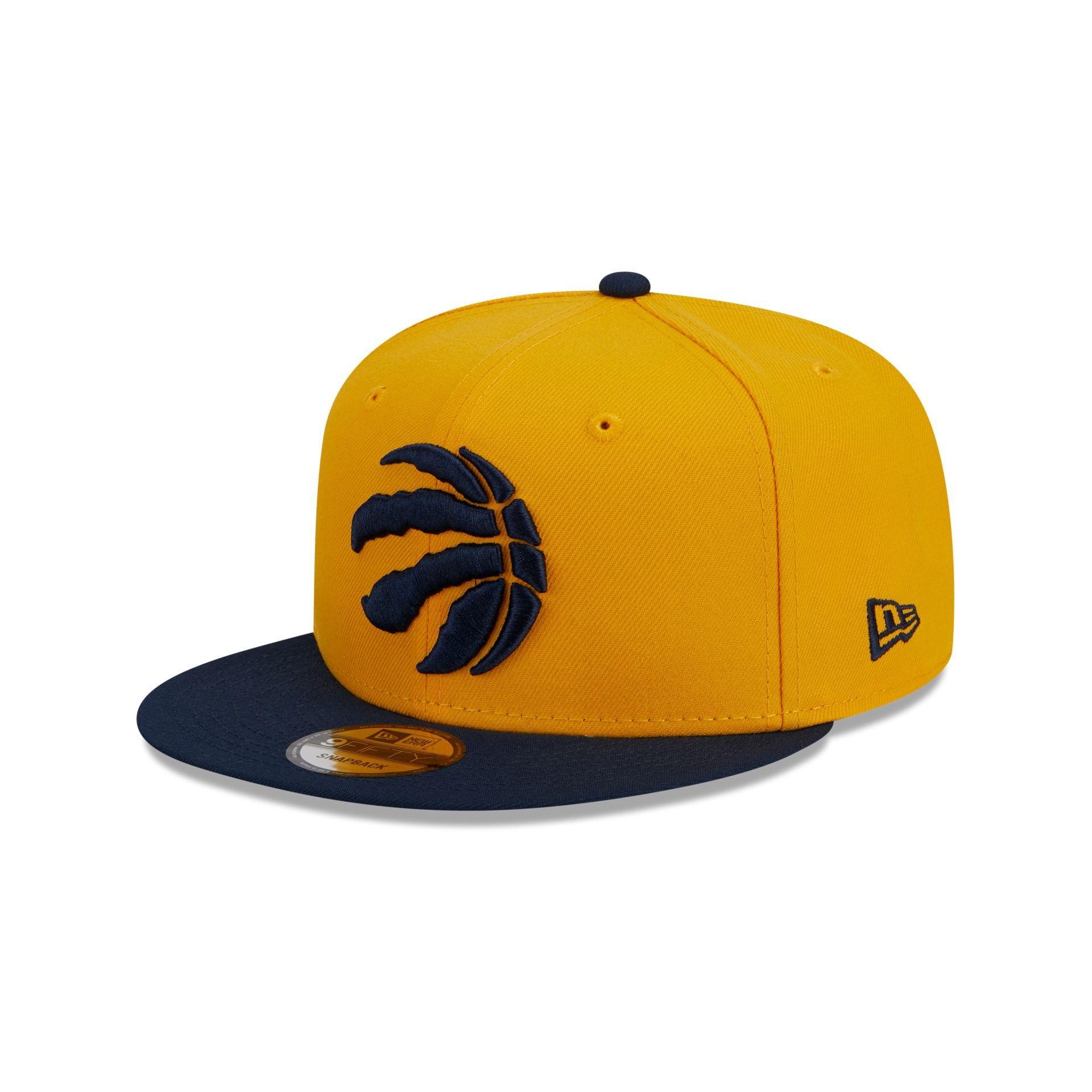 Toronto Raptors Color Pack Gold 9FIFTY Snapback Hat sold by New Era