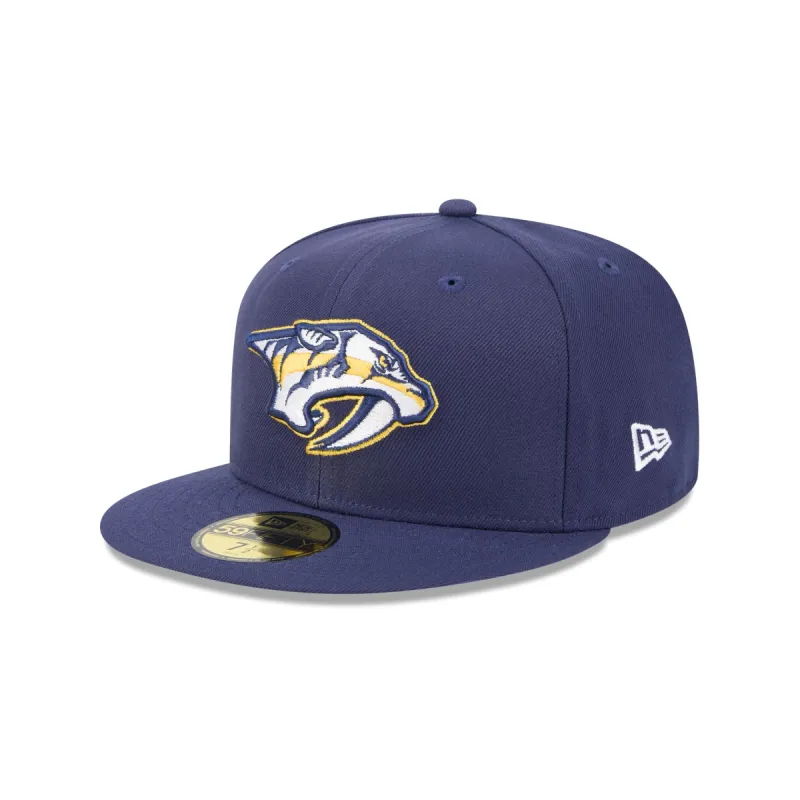 Nashville Predators 59FIFTY Fitted Hat made by New Era