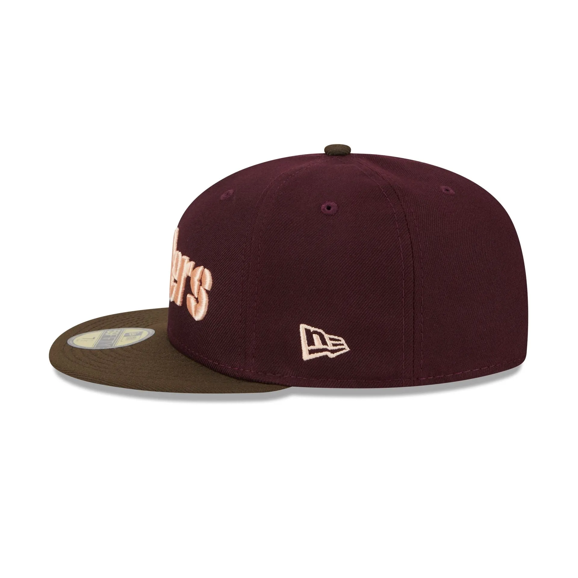 Pittsburgh Steelers Berry Chocolate 59FIFTY Fitted Hat sold by New Era product image thumbnail 5