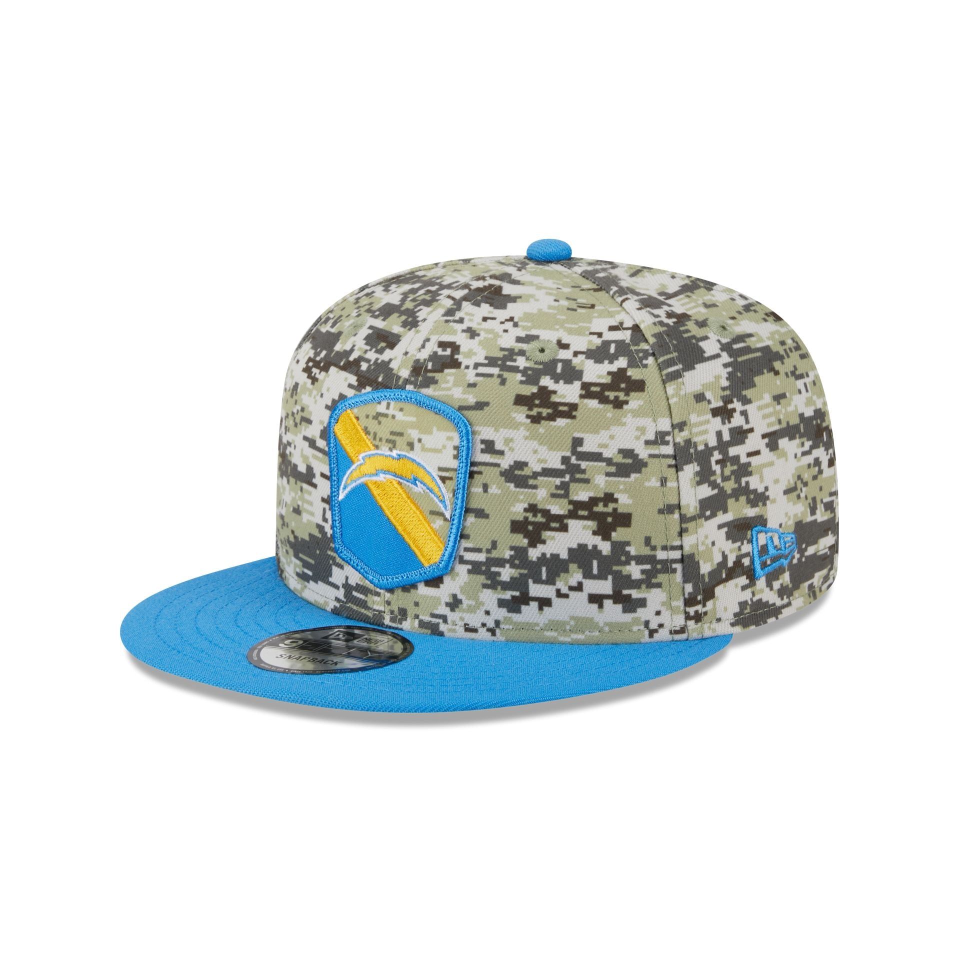 Los Angeles Chargers 2023 Salute to Service Camo 9FIFTY Snapback Hat sold by New Era product image thumbnail 3
