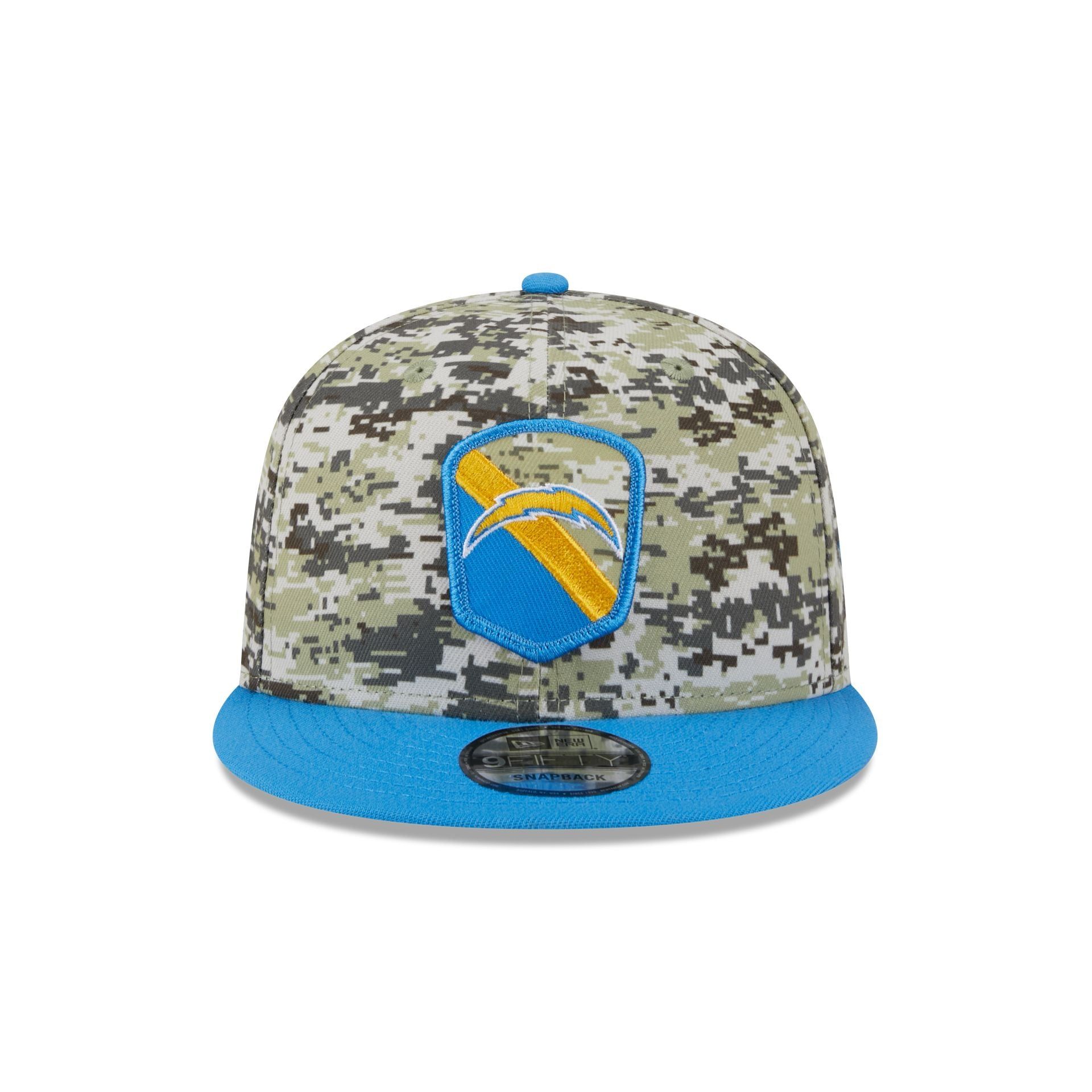 Los Angeles Chargers 2023 Salute to Service Camo 9FIFTY Snapback Hat sold by New Era product image thumbnail 2