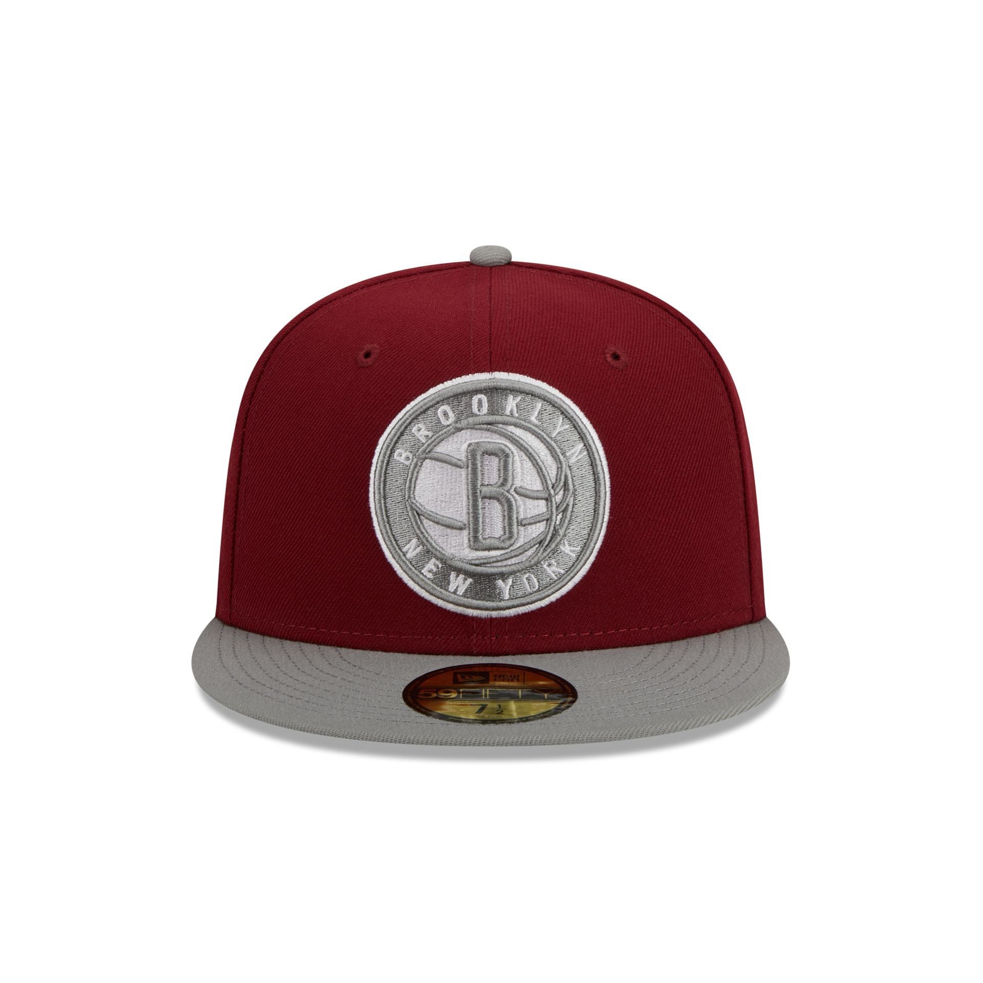 Brooklyn Nets Color Pack Red 59FIFTY Fitted Hat sold by New Era product image thumbnail 2