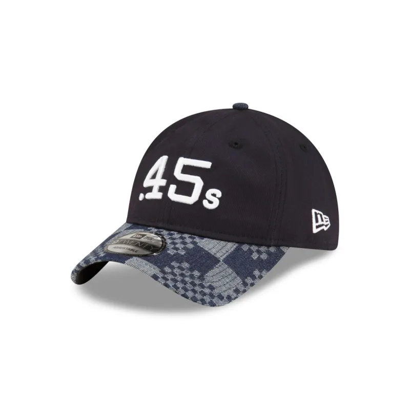 Houston Astros Pattern Denim 9TWENTY Adjustable Hat sold by New Era