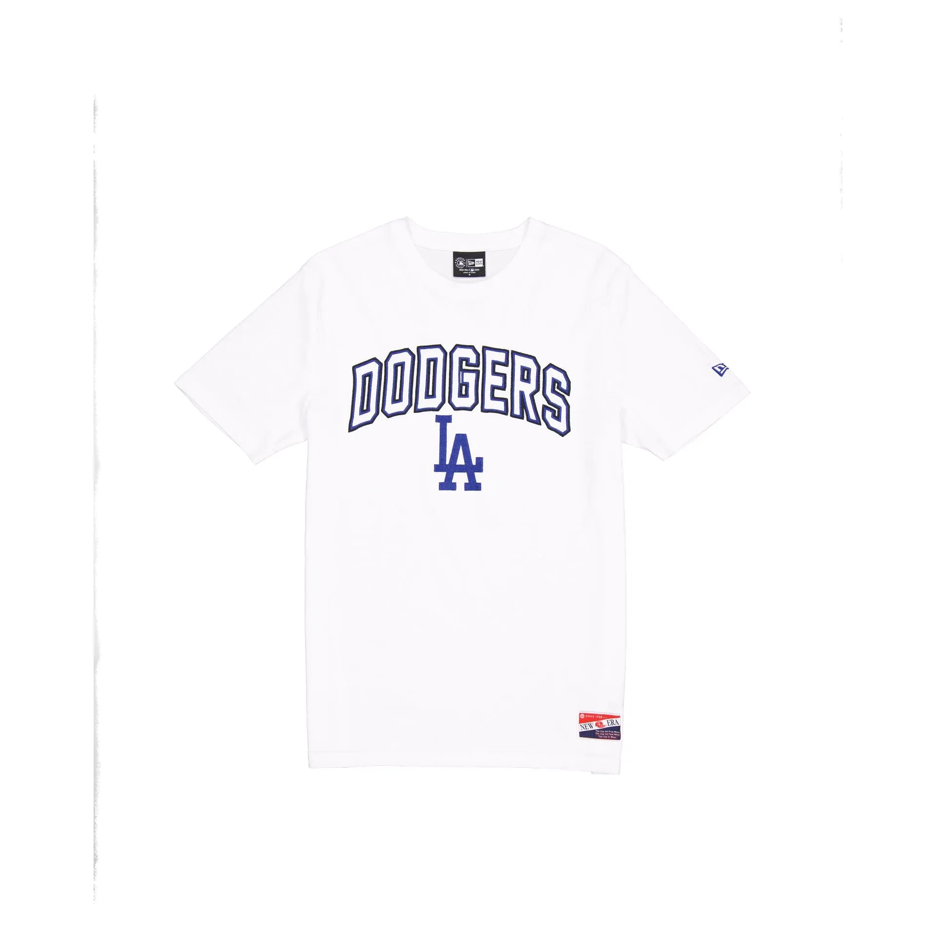 Los Angeles Dodgers Throwback White T-Shirt sold by New Era