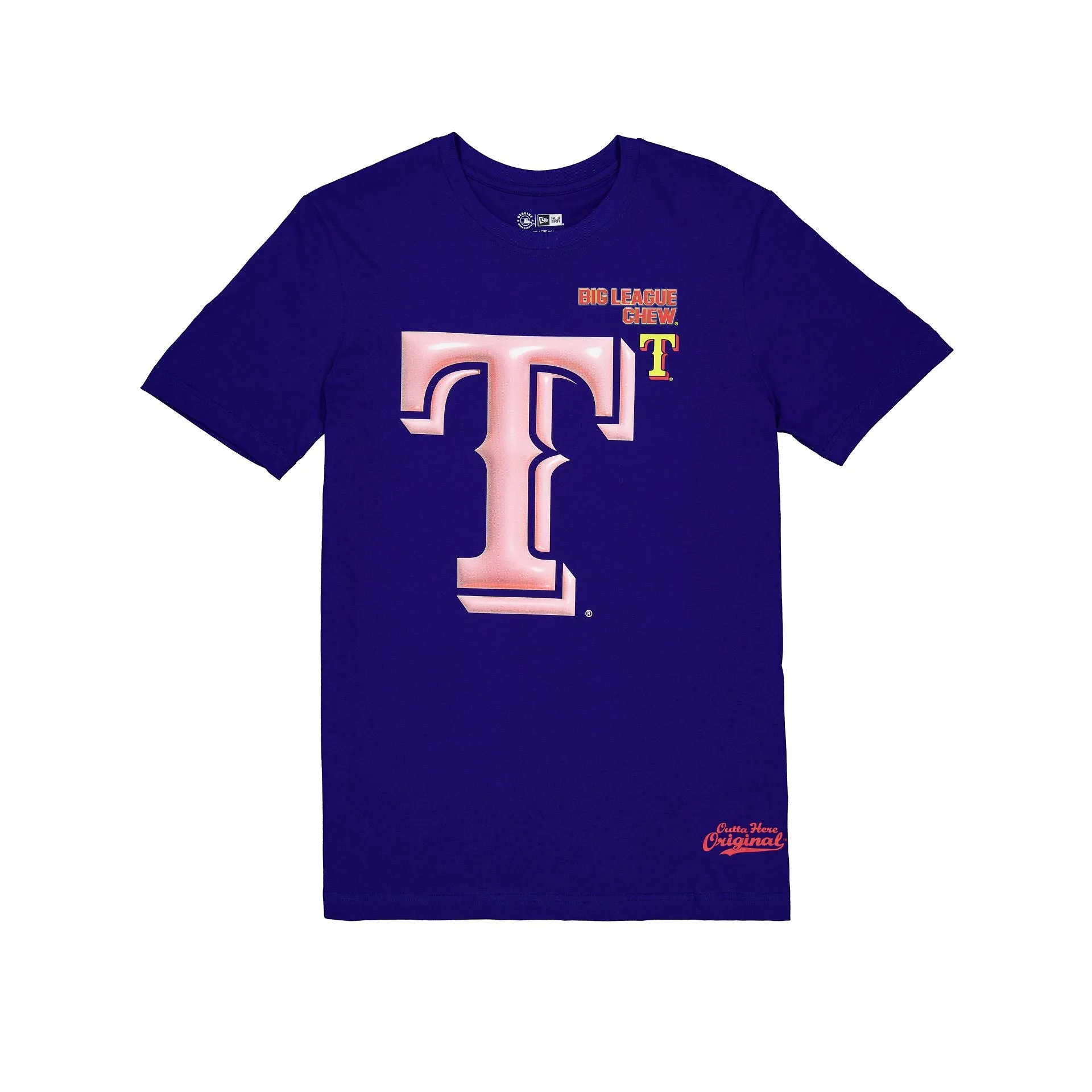 Big League Chew X Texas Rangers T-Shirt sold by New Era