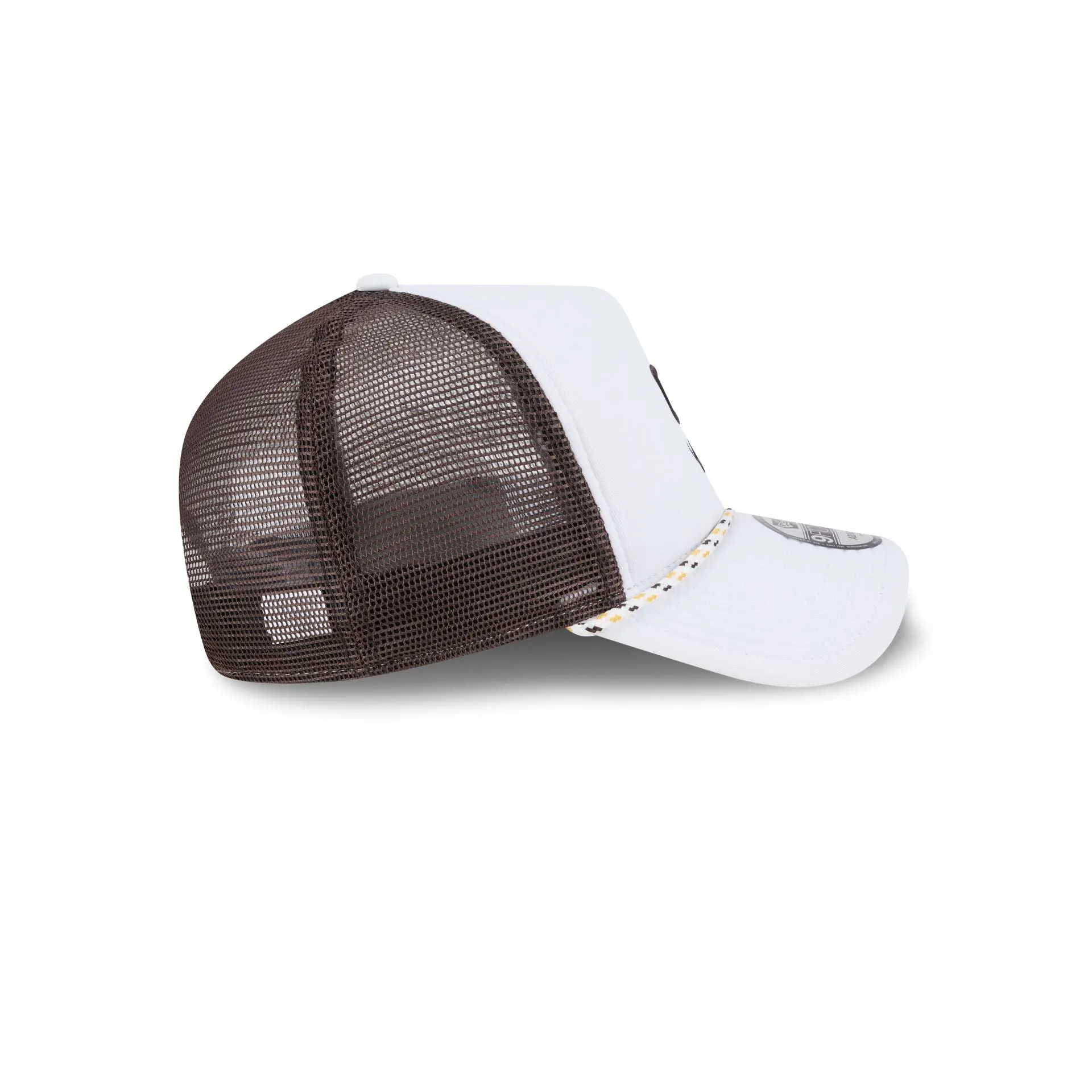 San Diego Padres Court Sport 9FORTY A-Frame Trucker Hat sold by New Era product image thumbnail 4