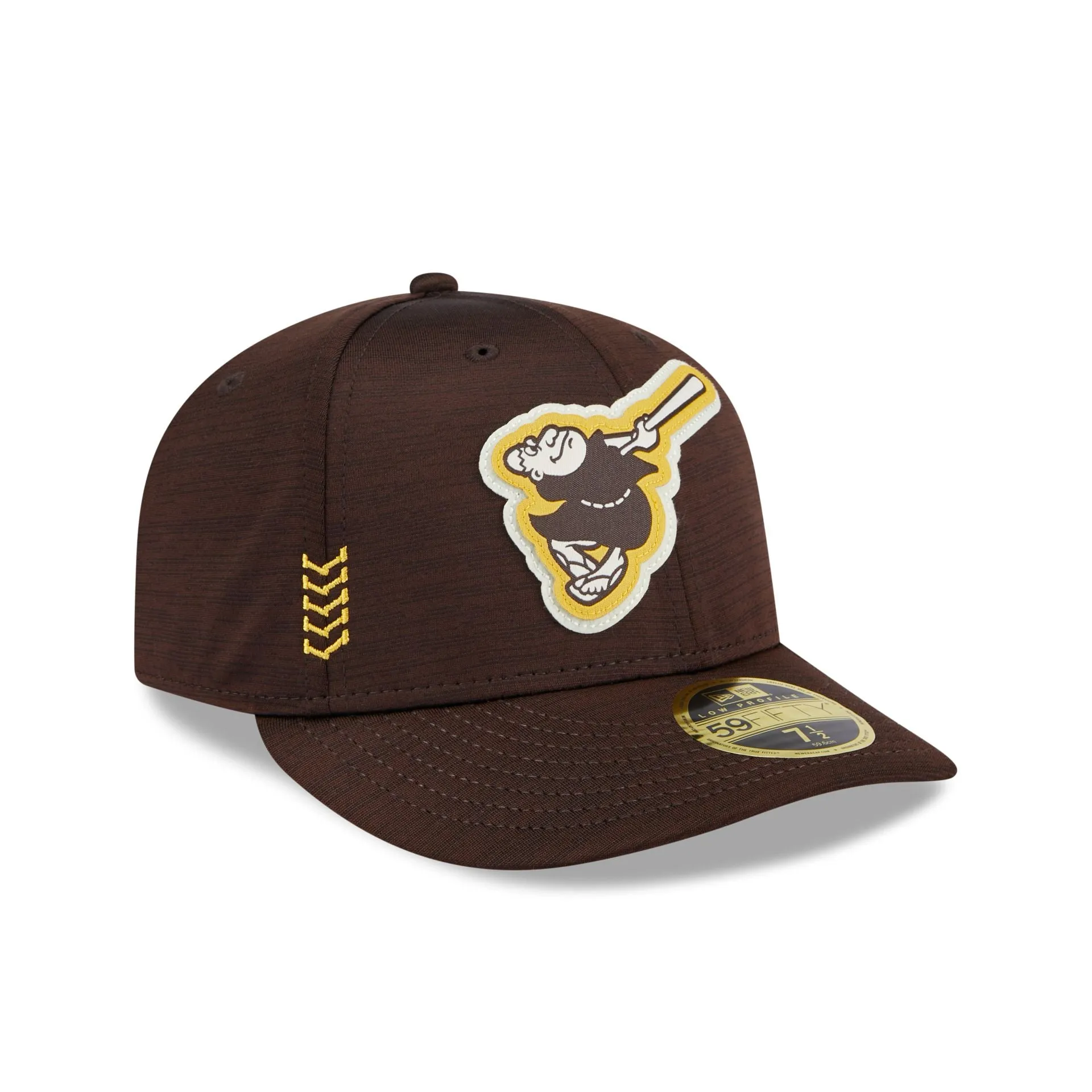 San Diego Padres 2024 Clubhouse Low Profile 59FIFTY Fitted Hat sold by New Era product image thumbnail 3