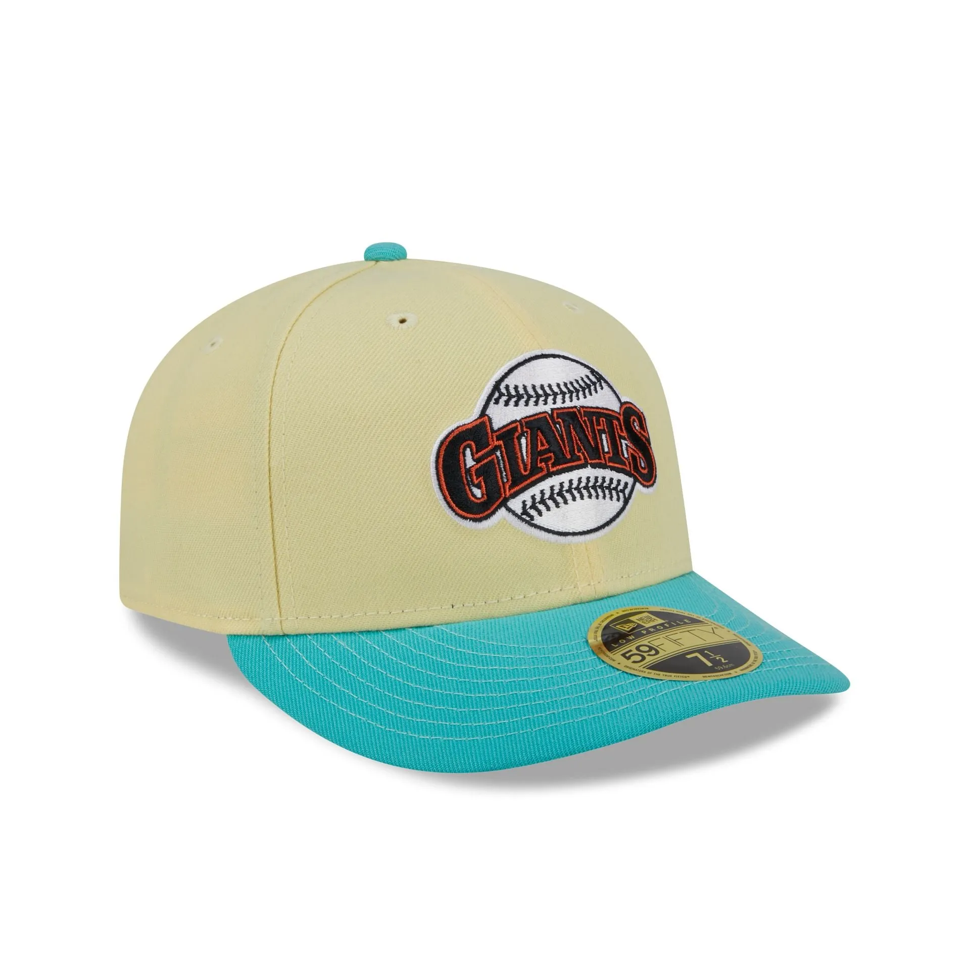 San Francisco Giants Soft Yellow Low Profile 59FIFTY Fitted Hat sold by New Era product image thumbnail 3