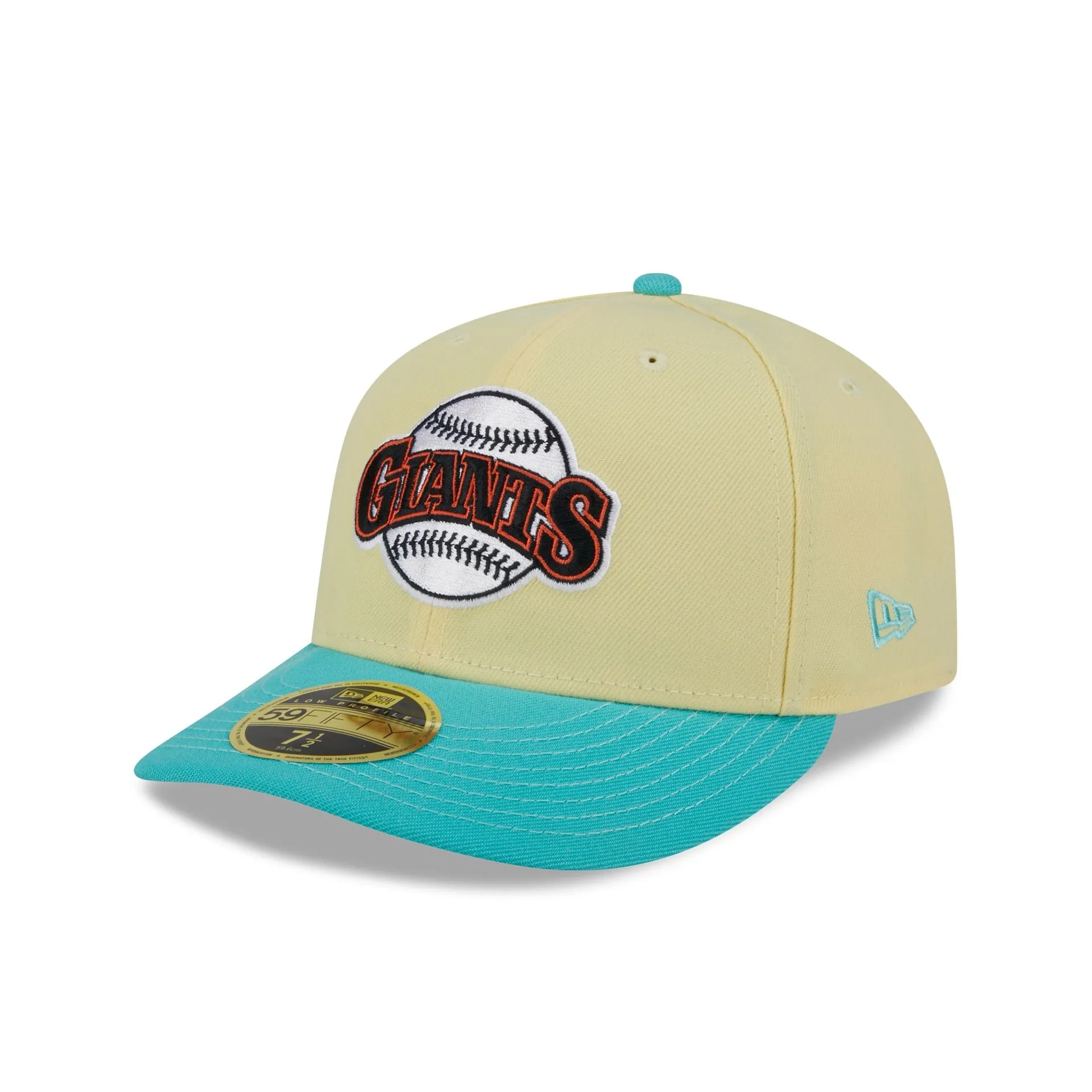 San Francisco Giants Soft Yellow Low Profile 59FIFTY Fitted Hat sold by New Era