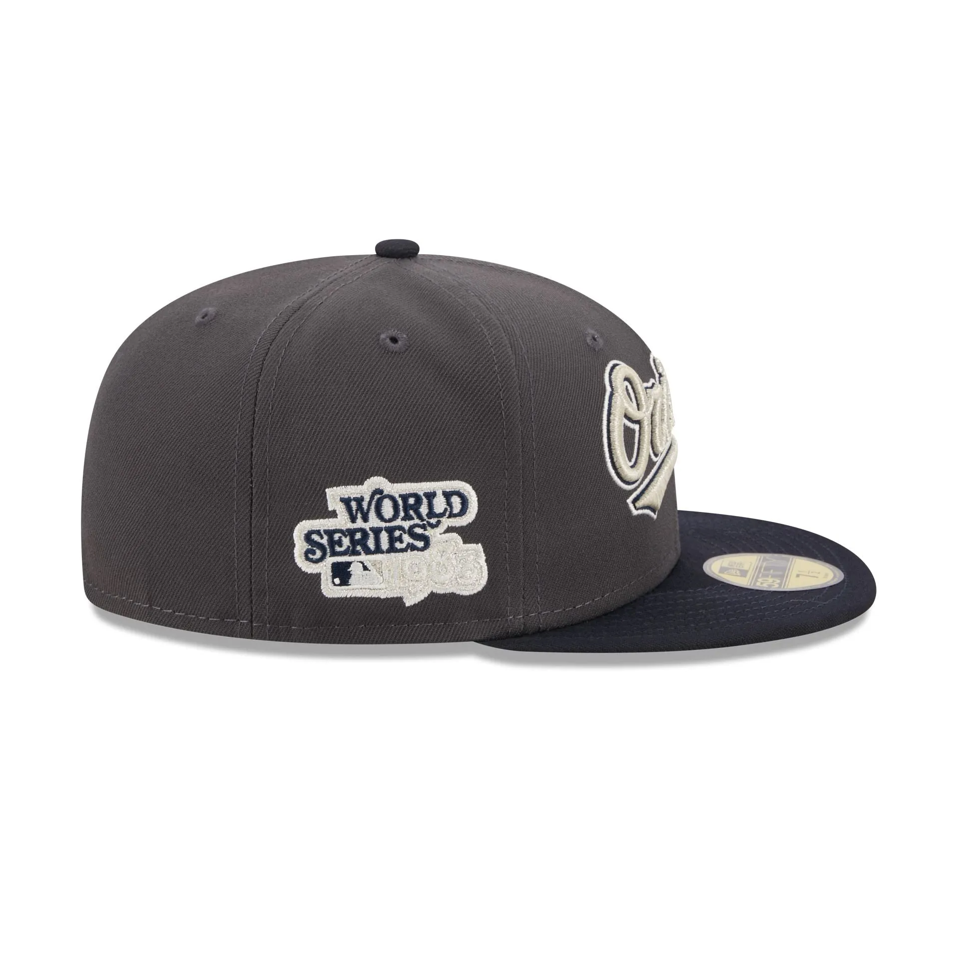 Baltimore Orioles Graphite Crown 59FIFTY Fitted Hat sold by New Era product image thumbnail 4