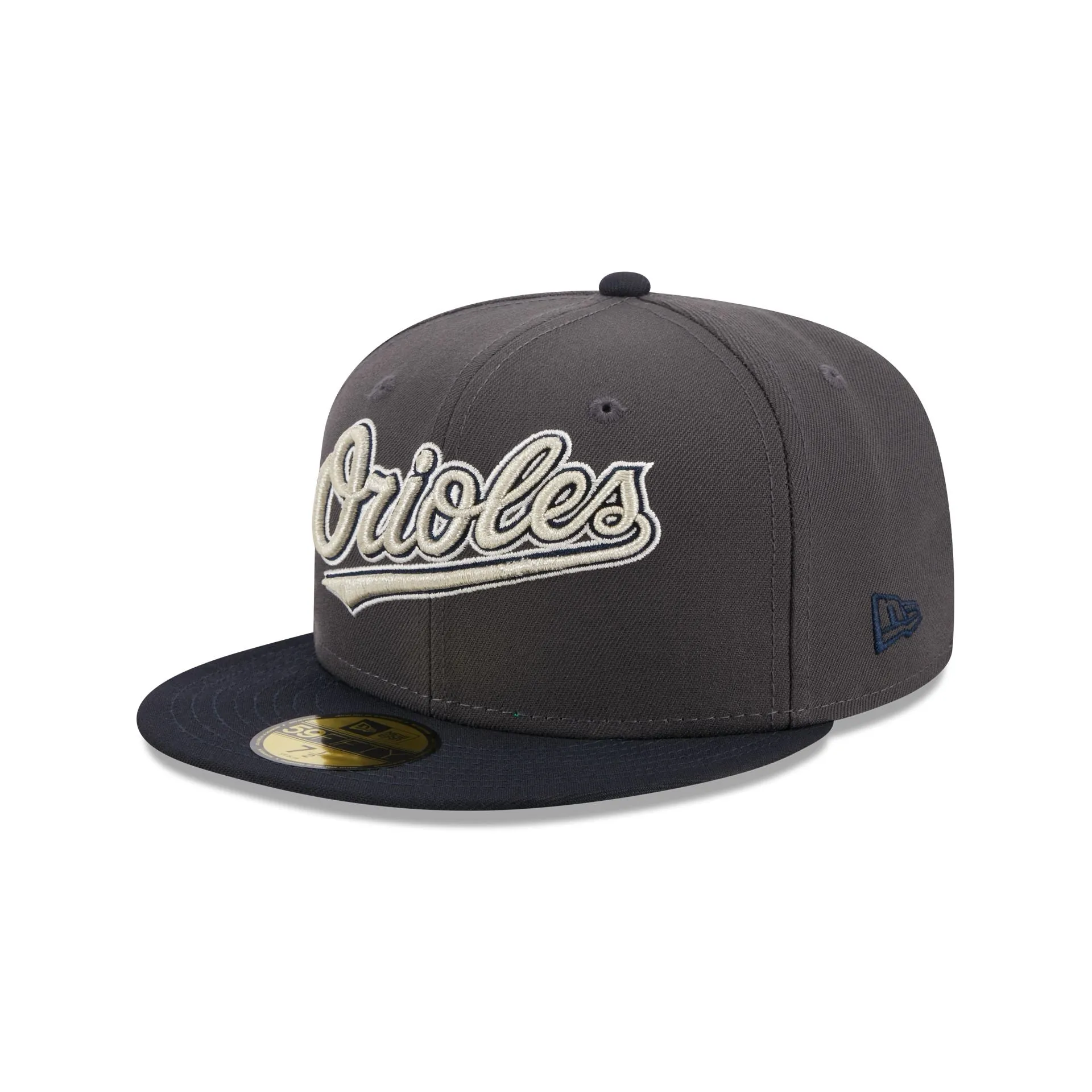 Baltimore Orioles Graphite Crown 59FIFTY Fitted Hat sold by New Era product image thumbnail 3