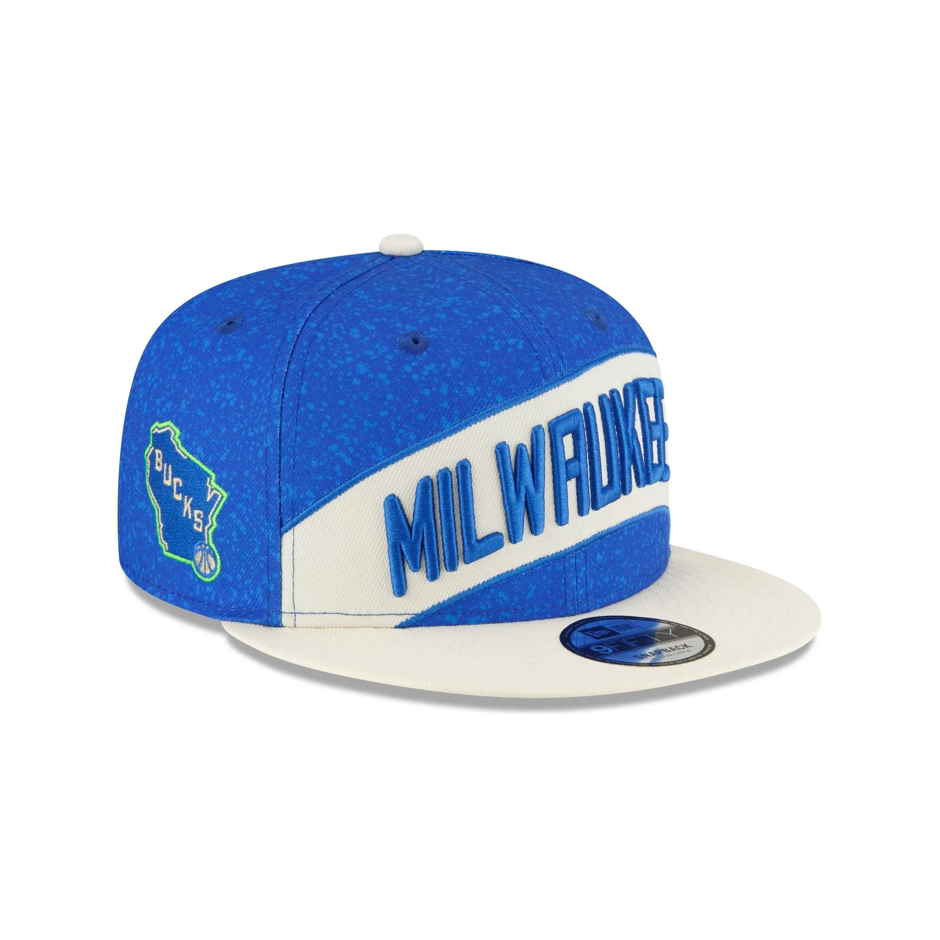 Milwaukee Bucks 2023 City Edition 9FIFTY Snapback Hat sold by New Era