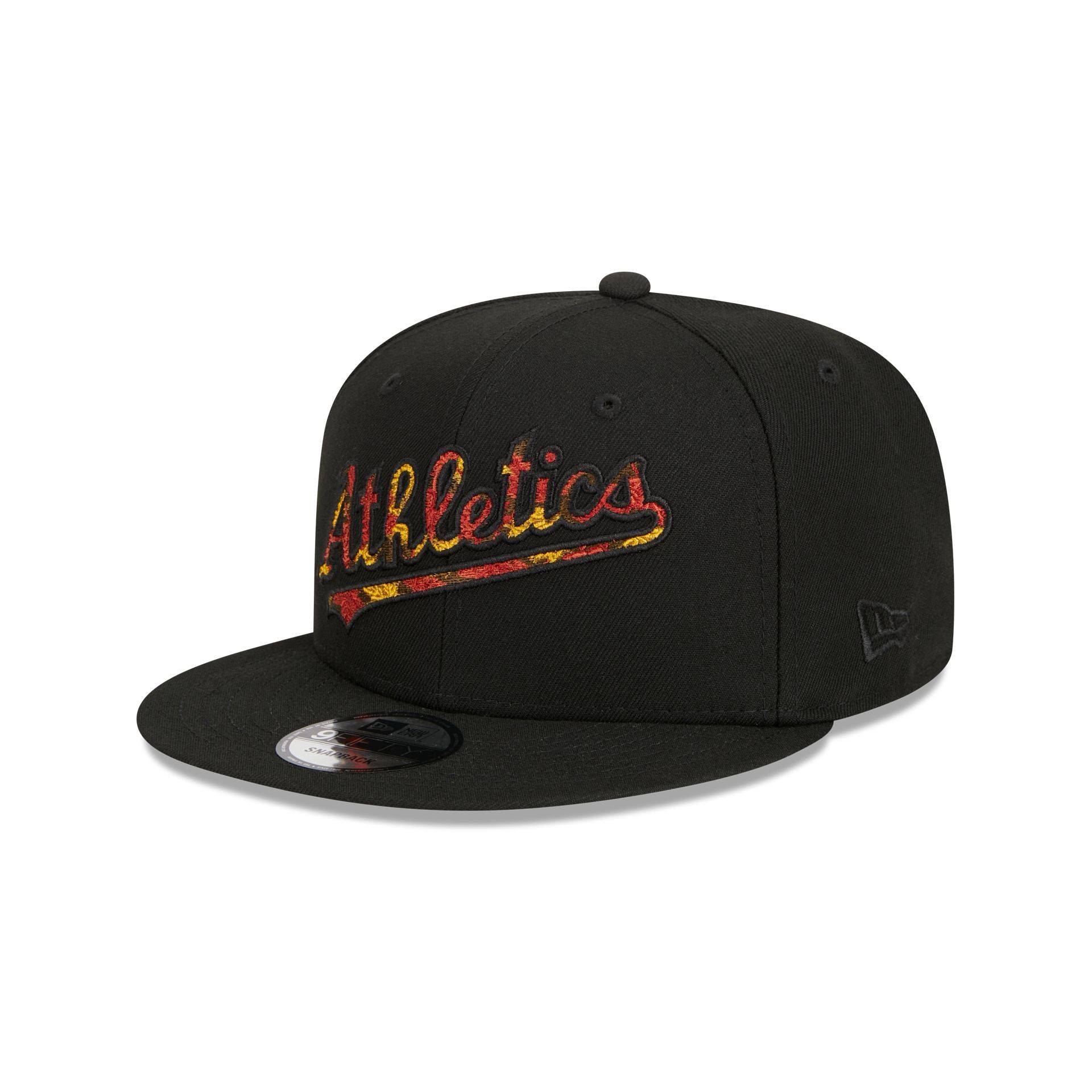 Oakland Athletics Rustic Fall 9FIFTY Snapback Hat sold by New Era