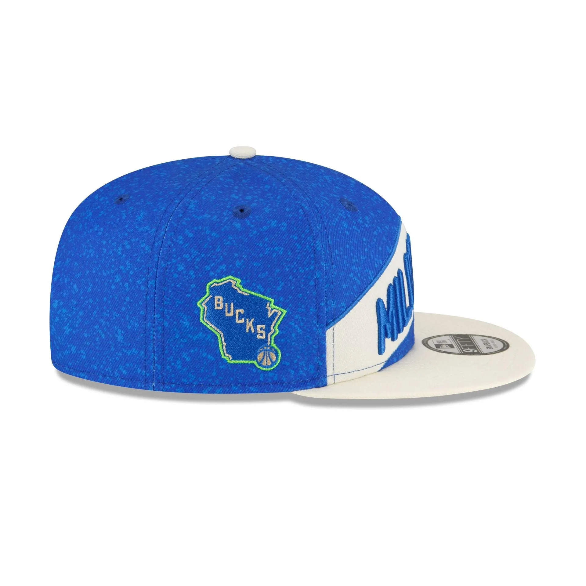 Milwaukee Bucks 2023 City Edition 9FIFTY Snapback Hat sold by New Era product image thumbnail 4