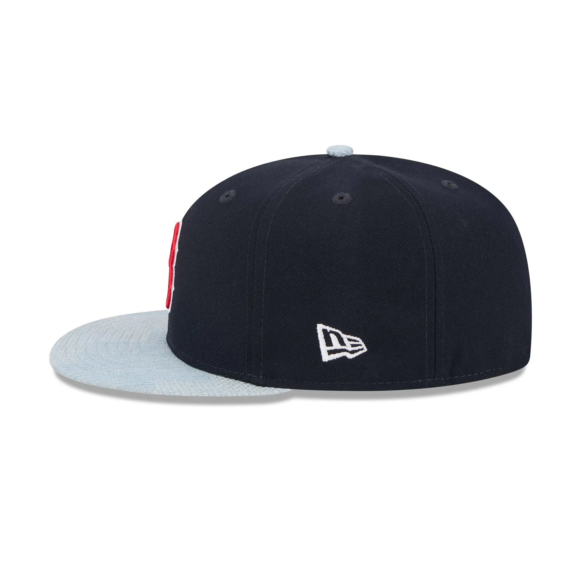 Boston Red Sox Patch Denim 59FIFTY Fitted Hat sold by New Era product image thumbnail 4