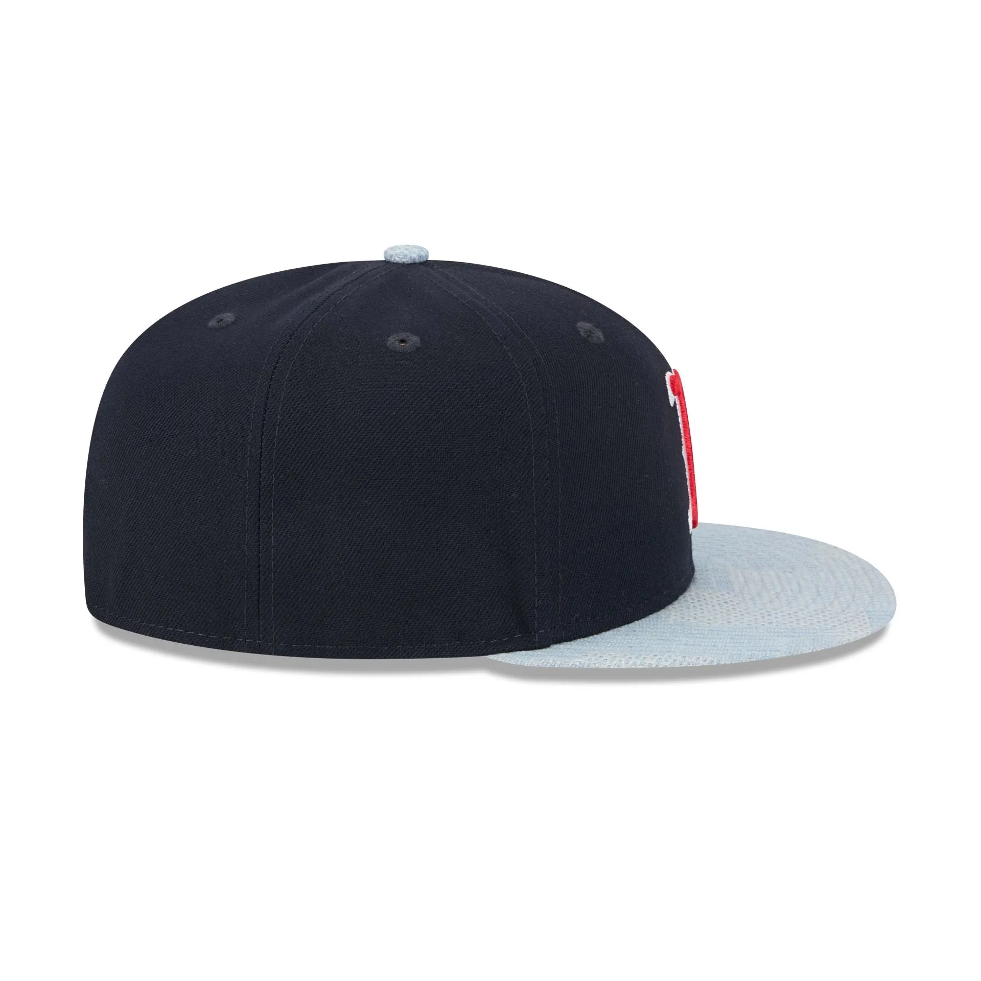 Boston Red Sox Patch Denim 59FIFTY Fitted Hat sold by New Era product image thumbnail 5