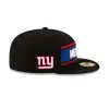 New York Giants 2024 Sideline Black 59FIFTY Fitted Hat sold by New Era