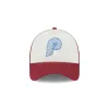 Philadelphia Phillies Checkered Flag 9FORTY A-Frame Trucker Hat sold by New Era