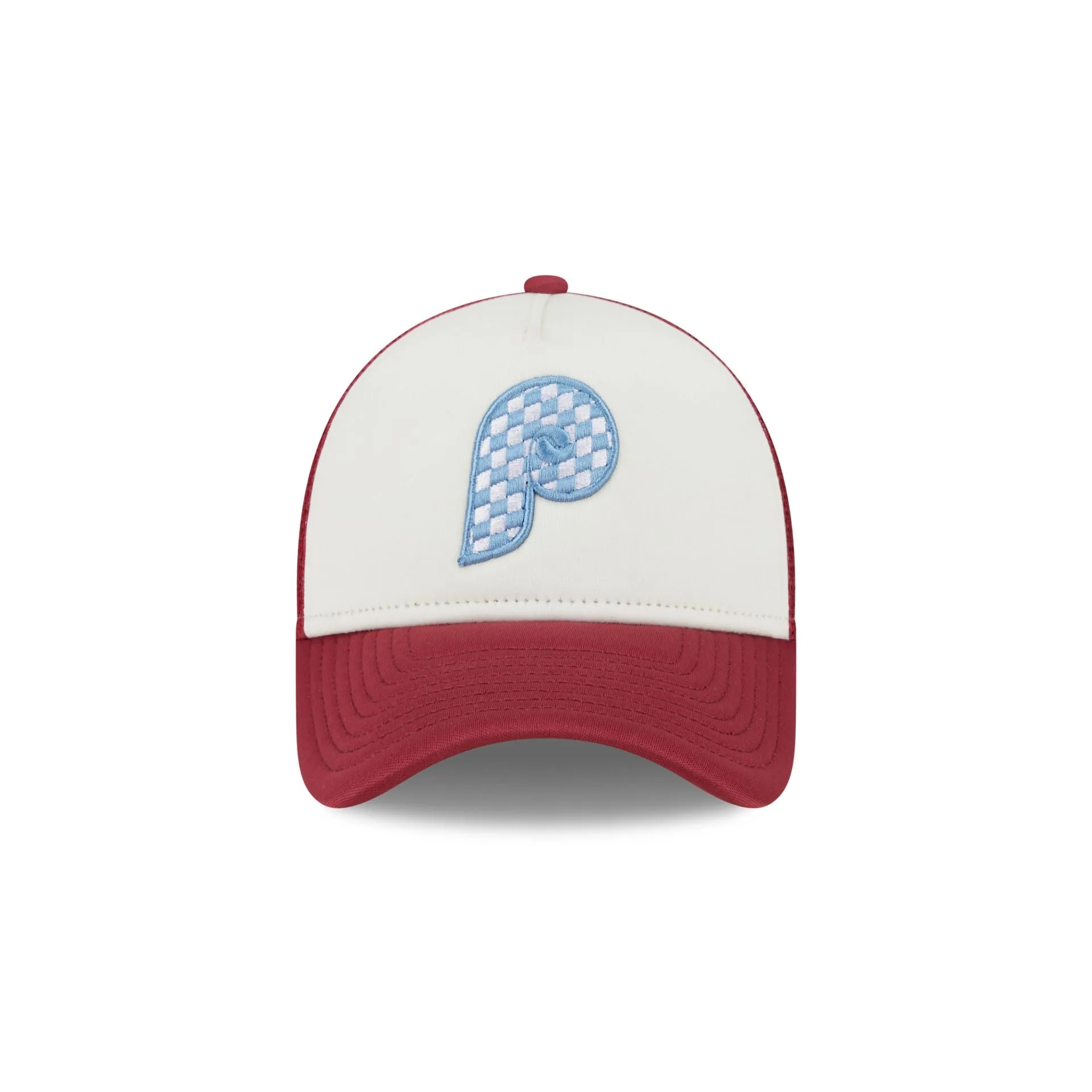 Philadelphia Phillies Checkered Flag 9FORTY A-Frame Trucker Hat sold by New Era product image thumbnail 2