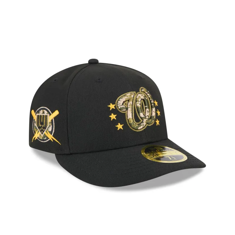 Washington Nationals Armed Forces Day 2024 Low Profile 59FIFTY Fitted Hat sold by New Era