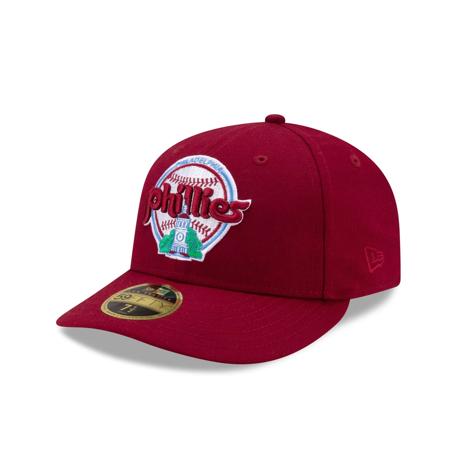 Just Caps Stadium Patch Philadelphia Phillies Low Profile 59FIFTY Fitted Hat sold by New Era product image thumbnail 3
