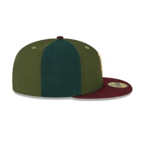 Just Caps Dark Green Los Angeles Dodgers 59FIFTY Fitted Hat sold by New Era