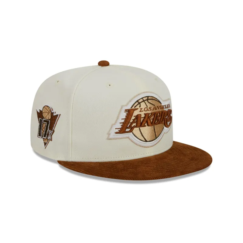 Los Angeles Lakers Cord 59FIFTY Fitted Hat sold by New Era