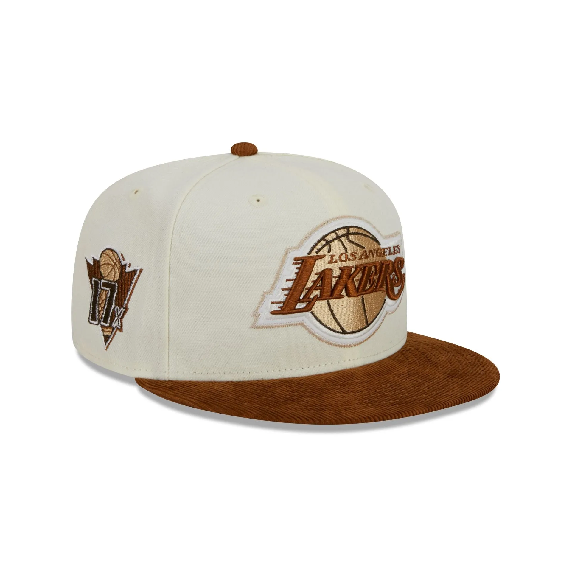 Los Angeles Lakers Cord 59FIFTY Fitted Hat sold by New Era