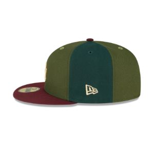 Just Caps Dark Green Los Angeles Dodgers 59FIFTY Fitted Hat sold by New Era