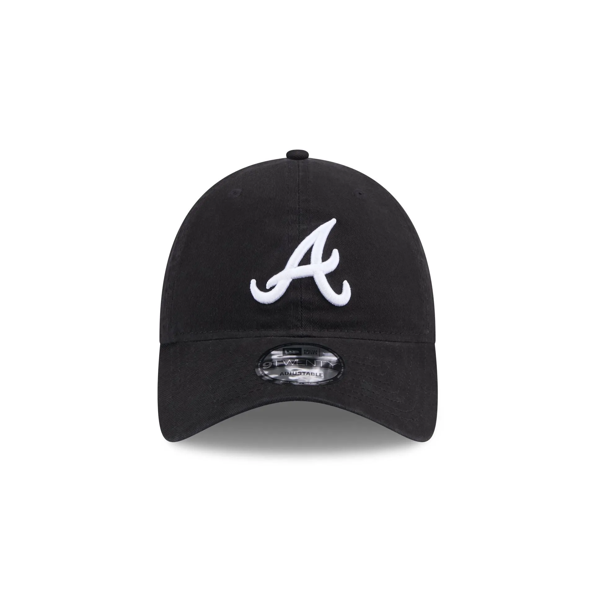 Atlanta Braves Black 9TWENTY Adjustable Hat sold by New Era product image thumbnail 2