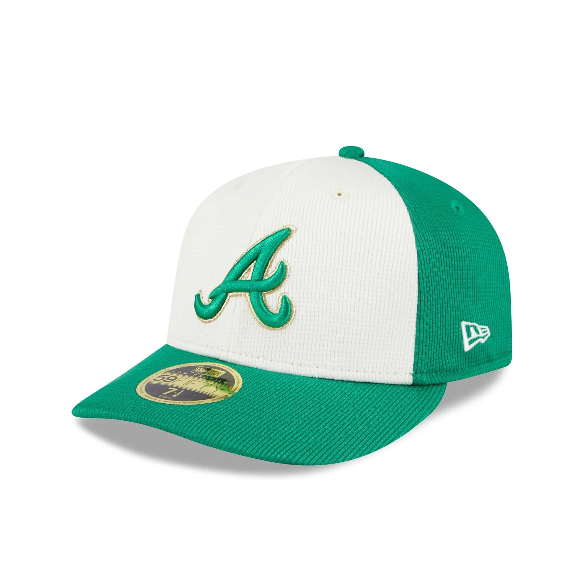 Atlanta Braves St. Patrick's Day 2024 Low Profile 59FIFTY Fitted Hat sold by New Era