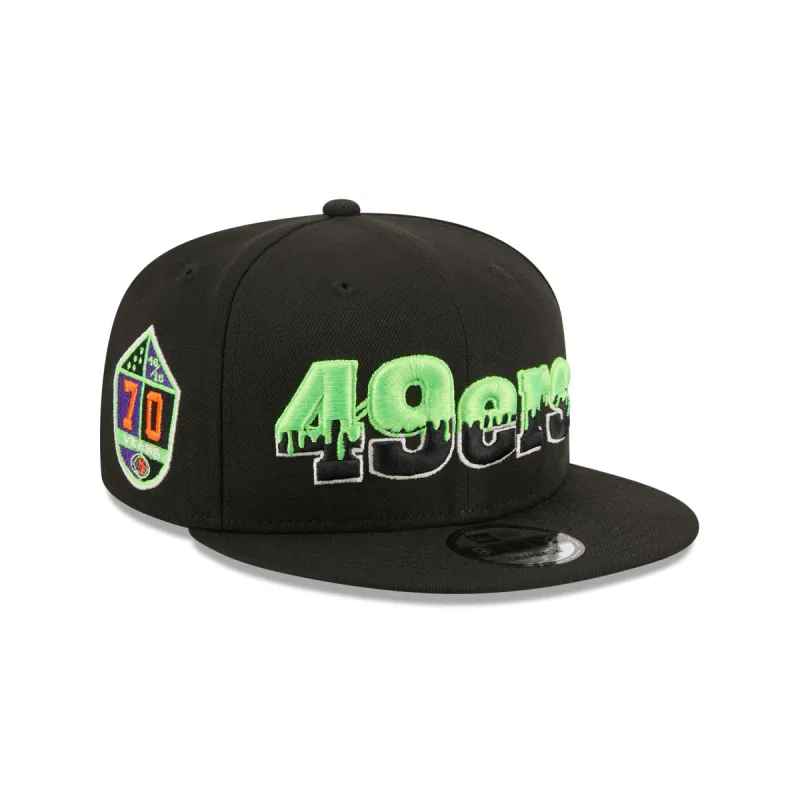 San Francisco 49ers Slime Drip 9FIFTY Snapback Hat sold by New Era