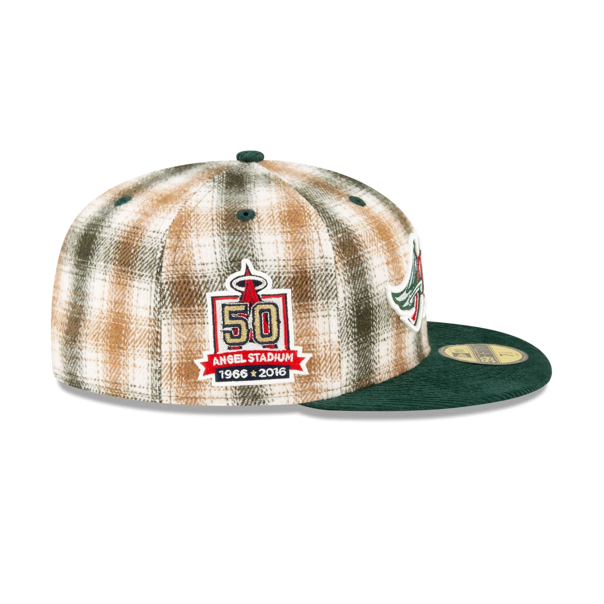 Just Caps Plaid Los Angeles Angels 59FIFTY Fitted Hat sold by New Era product image thumbnail 4