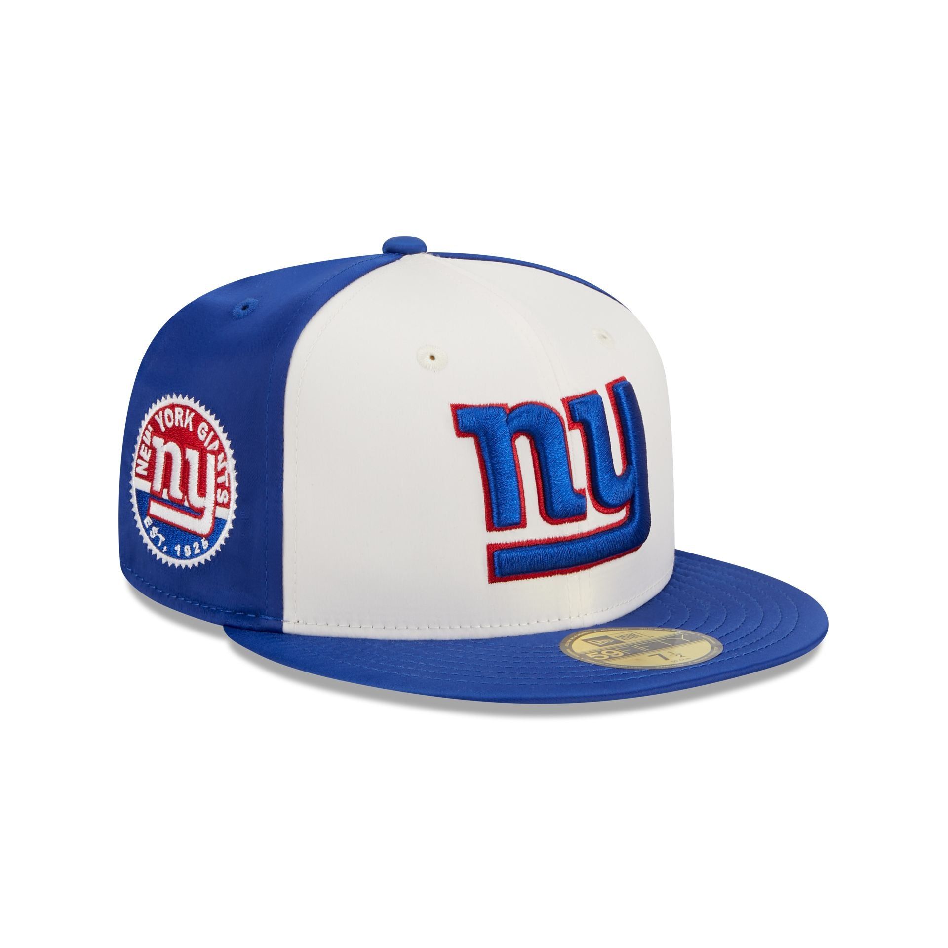 New York Giants Throwback Satin 59FIFTY Fitted Hat sold by New Era
