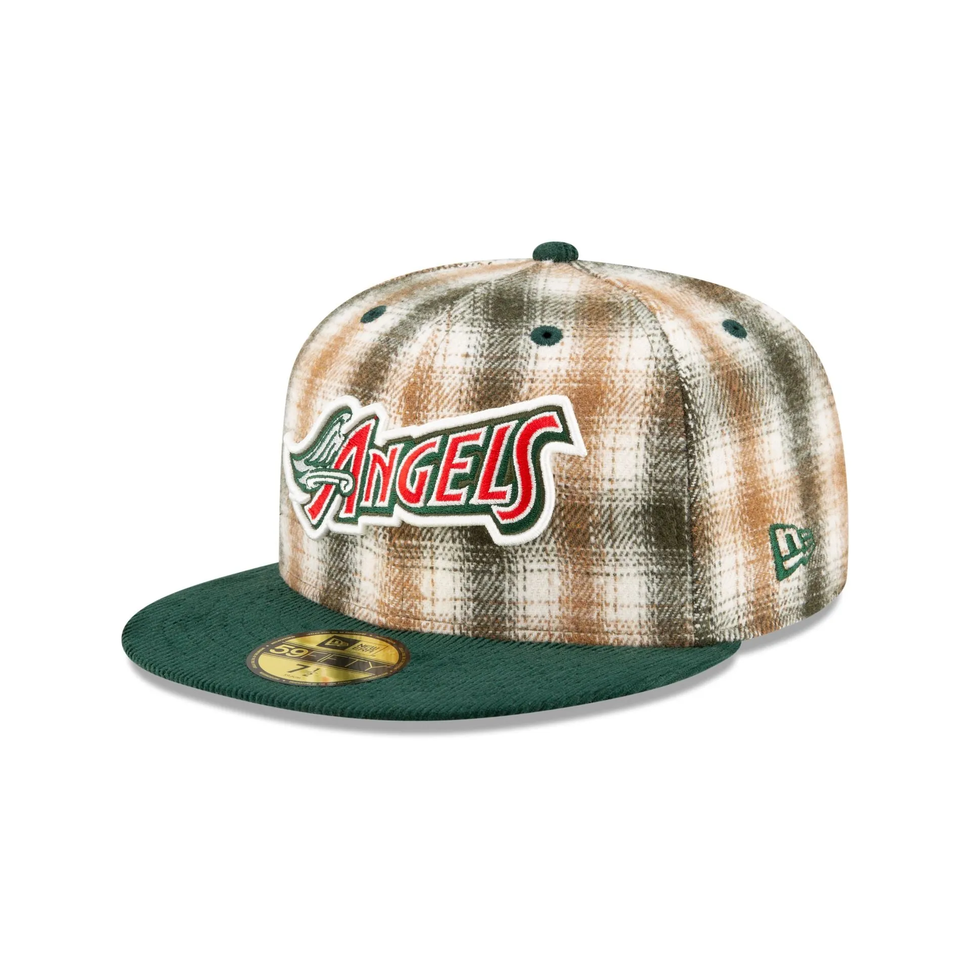 Just Caps Plaid Los Angeles Angels 59FIFTY Fitted Hat sold by New Era product image thumbnail 3