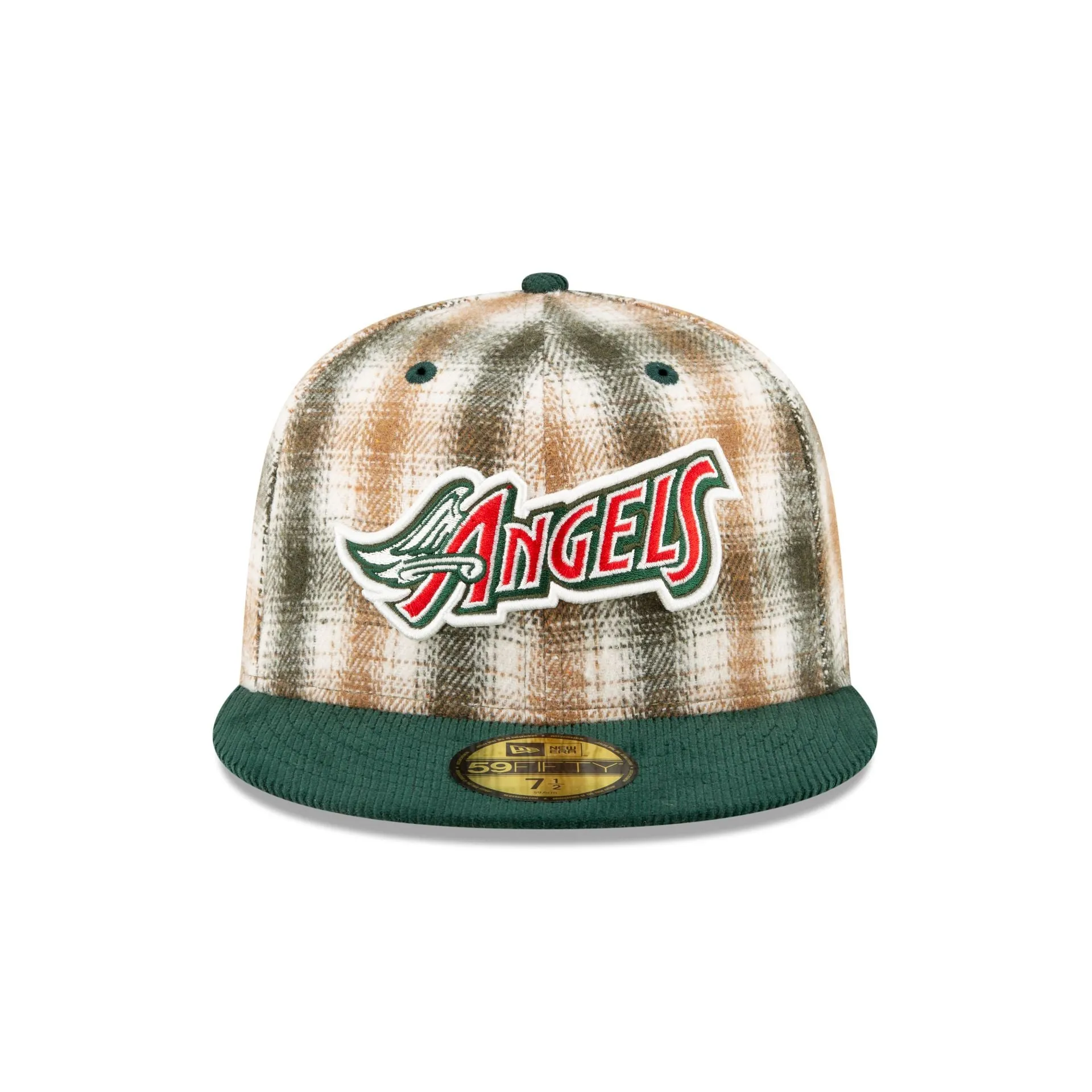 Just Caps Plaid Los Angeles Angels 59FIFTY Fitted Hat sold by New Era product image thumbnail 2