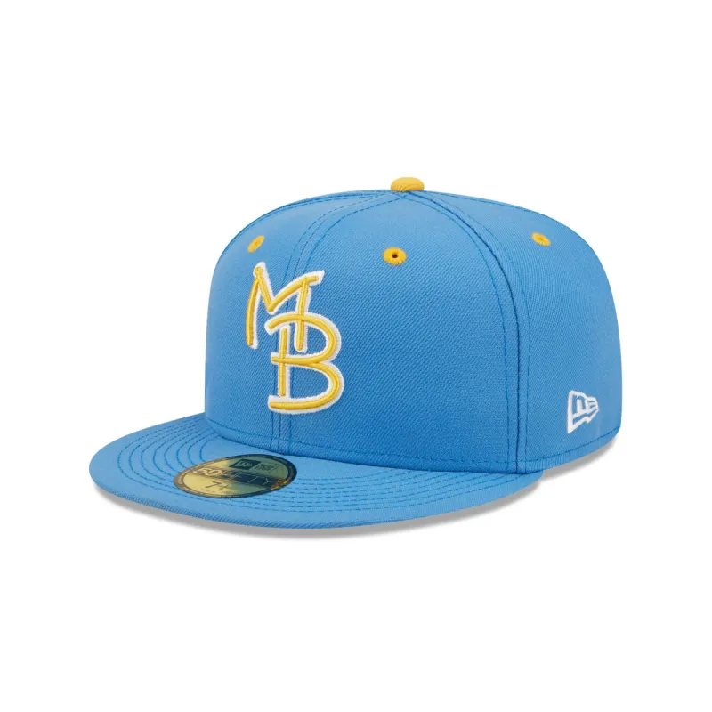 Myrtle Beach Pelicans Authentic Collection 59FIFTY Fitted Hat sold by New Era