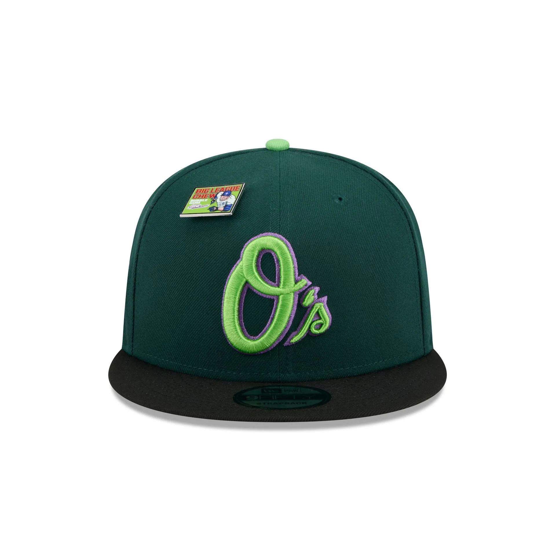 Big League Chew X Baltimore Orioles Sour Apple 9FIFTY Snapback Hat sold by New Era product image thumbnail 2