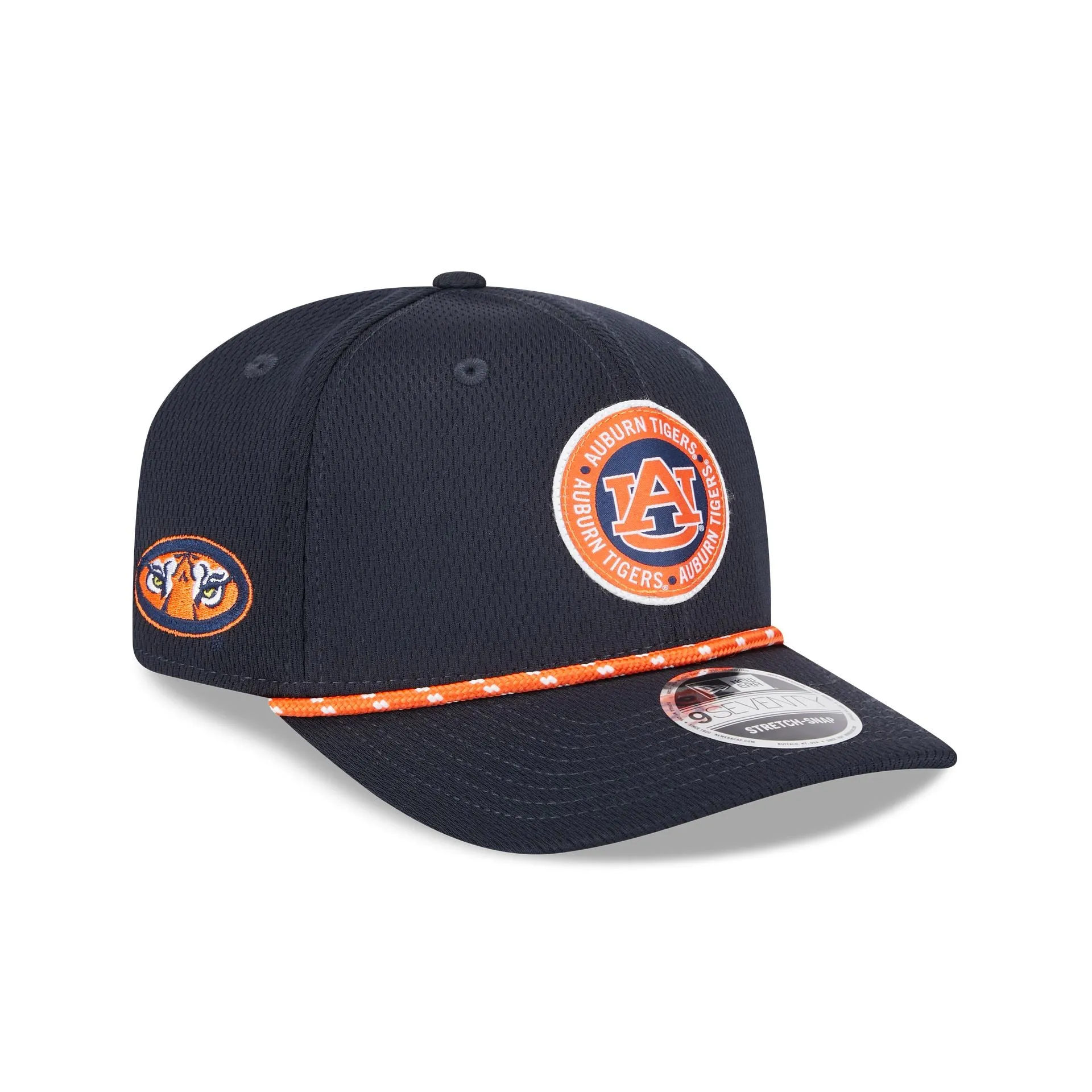 Auburn Tigers 9SEVENTY Stretch-Snap Hat sold by New Era product image thumbnail 3